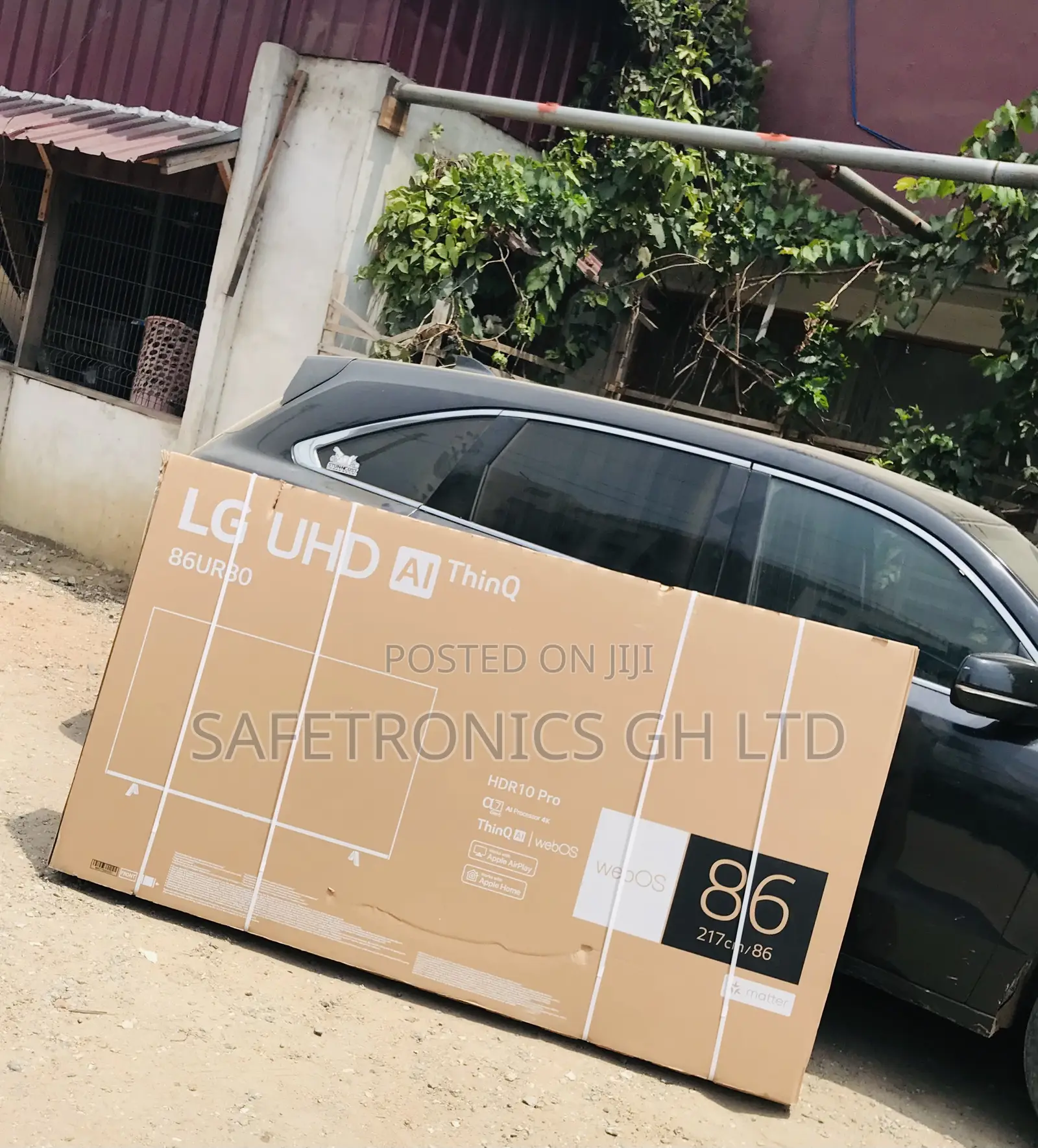 Neatly Boxed Lg 86 Inch Smartscreen Led Uhd Ur80 Tv