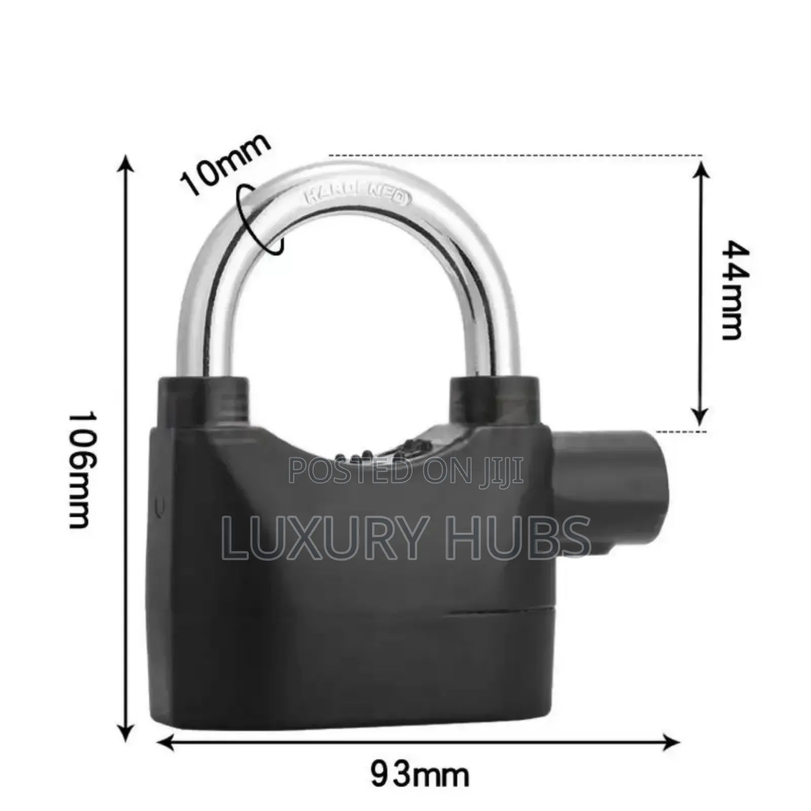 Alarm Padlock (Waterproof And Anti-rust)