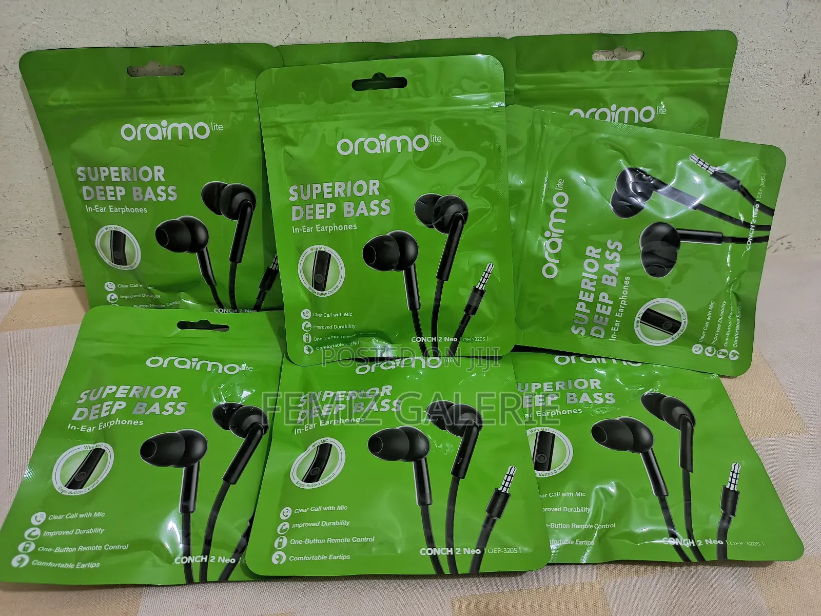 Oraimo Conch 2 Neo 3.5mm in-Ear Wired Headphones