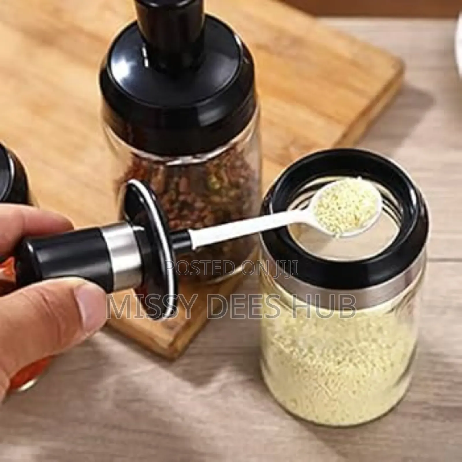 Spice Bottle With Spoon