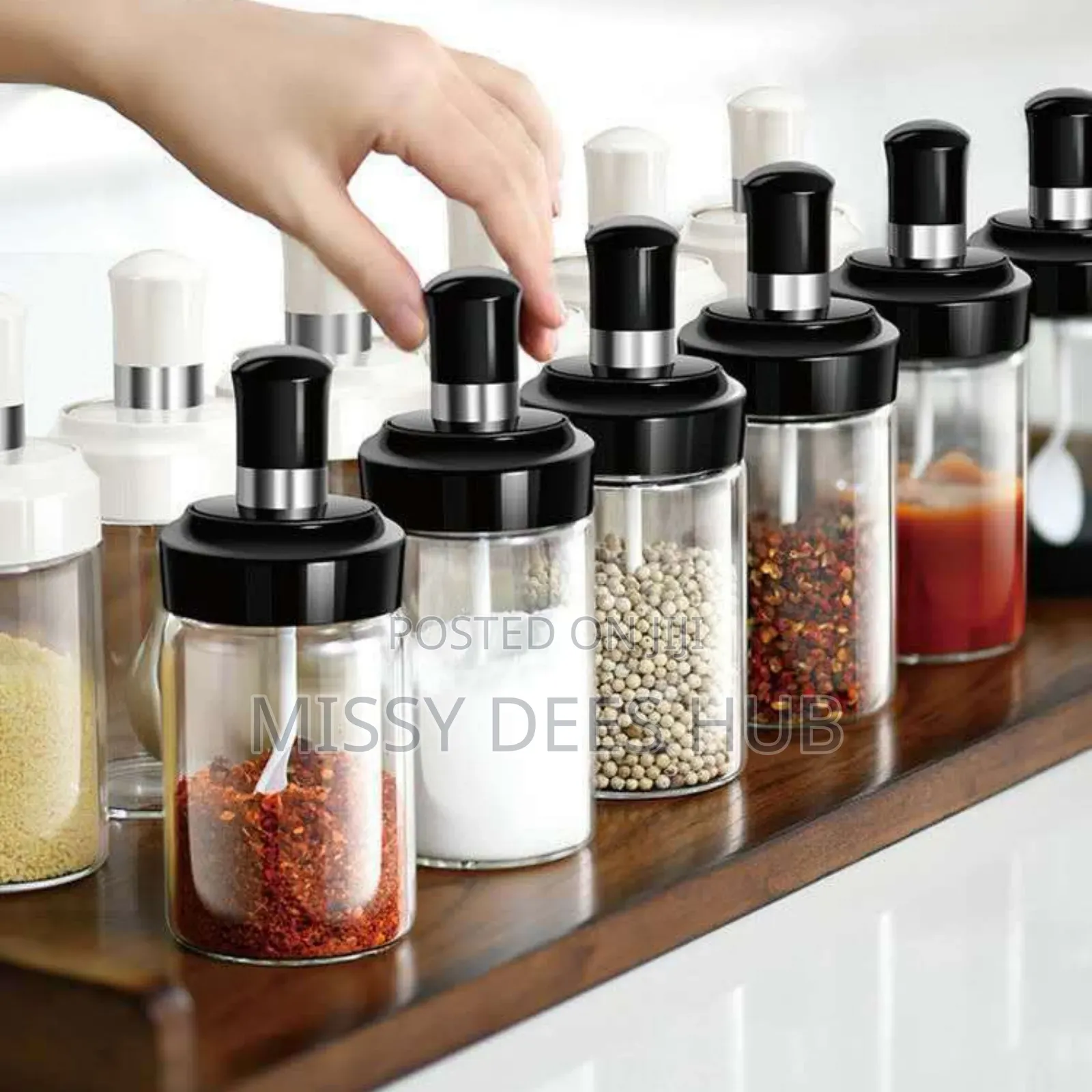 Spice Bottle With Spoon
