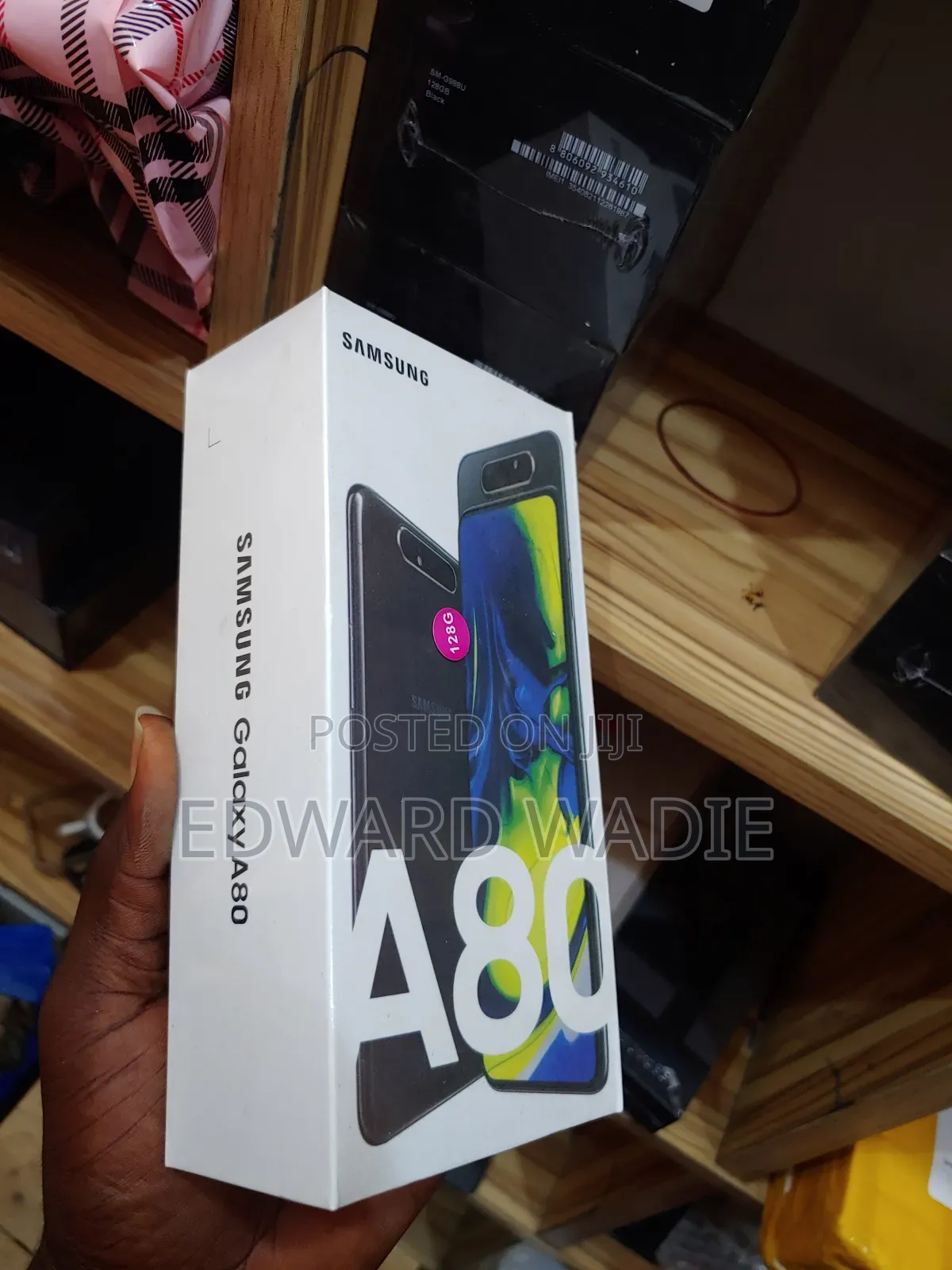 New Samsung Galaxy A80 128 GB Black