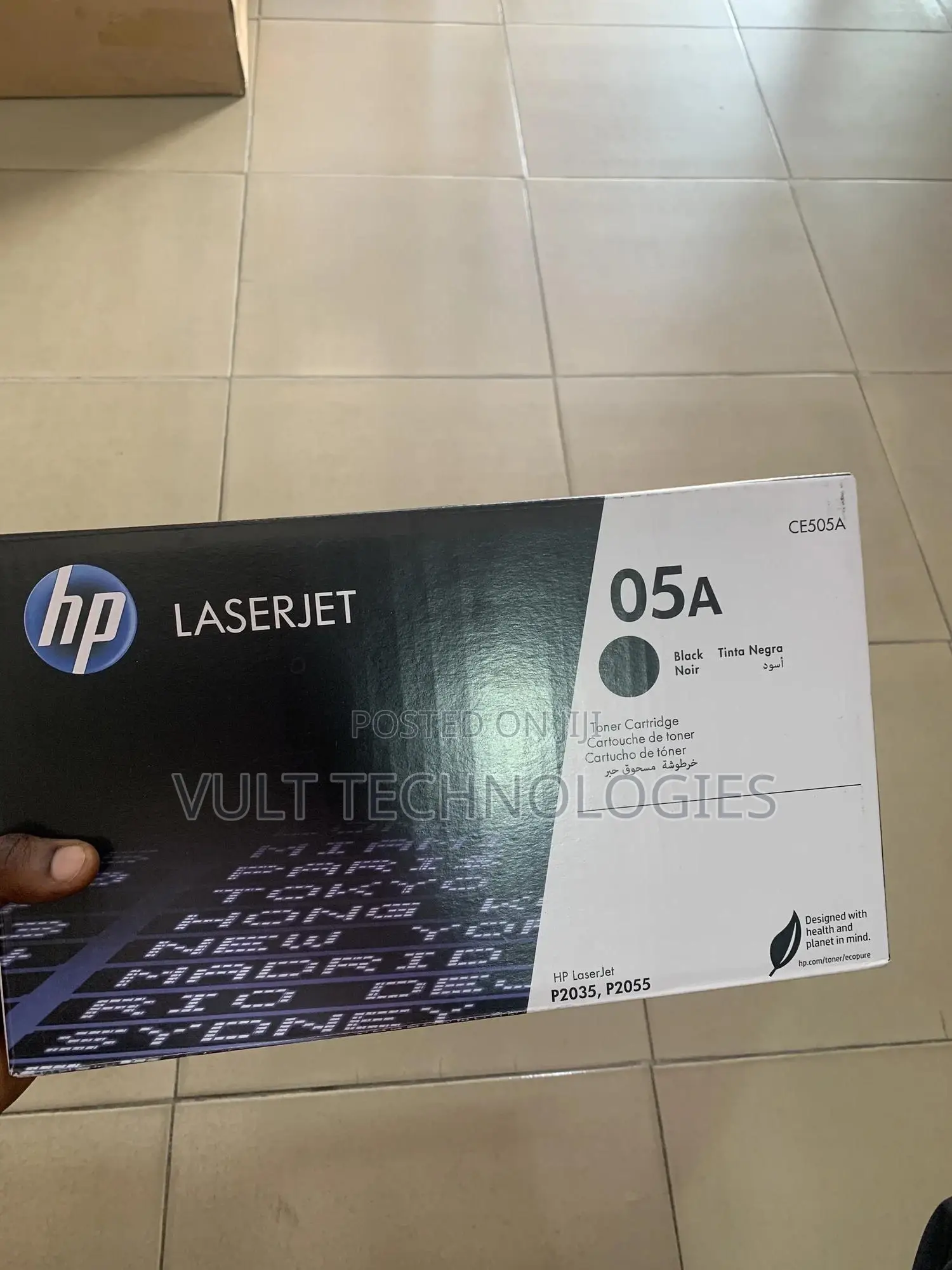 Original Hp 05a Toner(Ce505a)