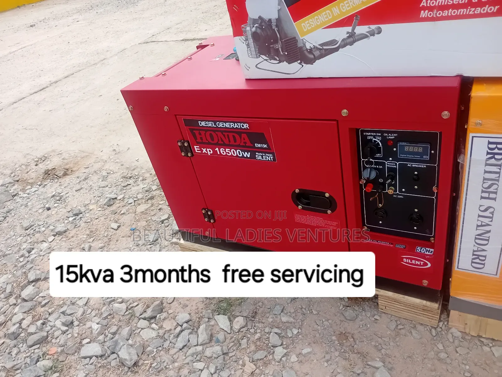 High Capacity Generator Silent Diesel