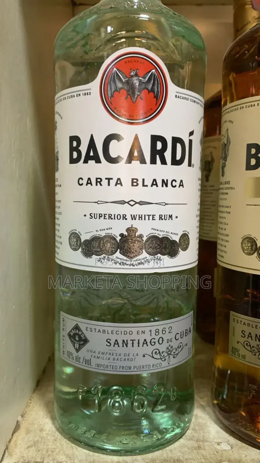 Bacardi Carta Blanca 1l