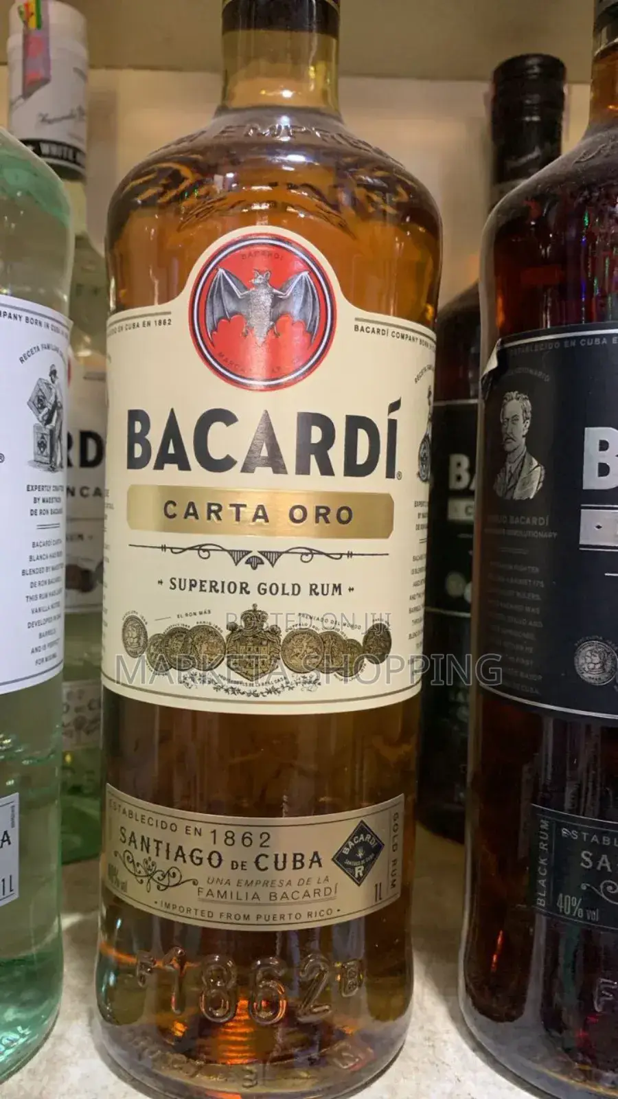 Bacardi Carta Oro 1l