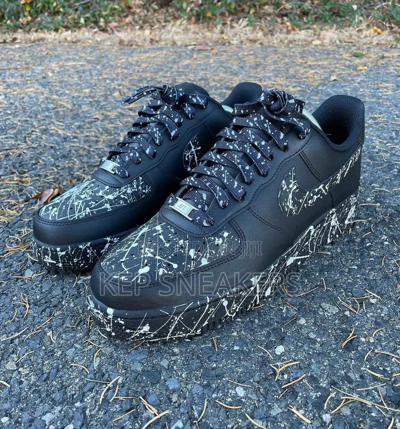 Nike Air Force 1 “Black Splatter”