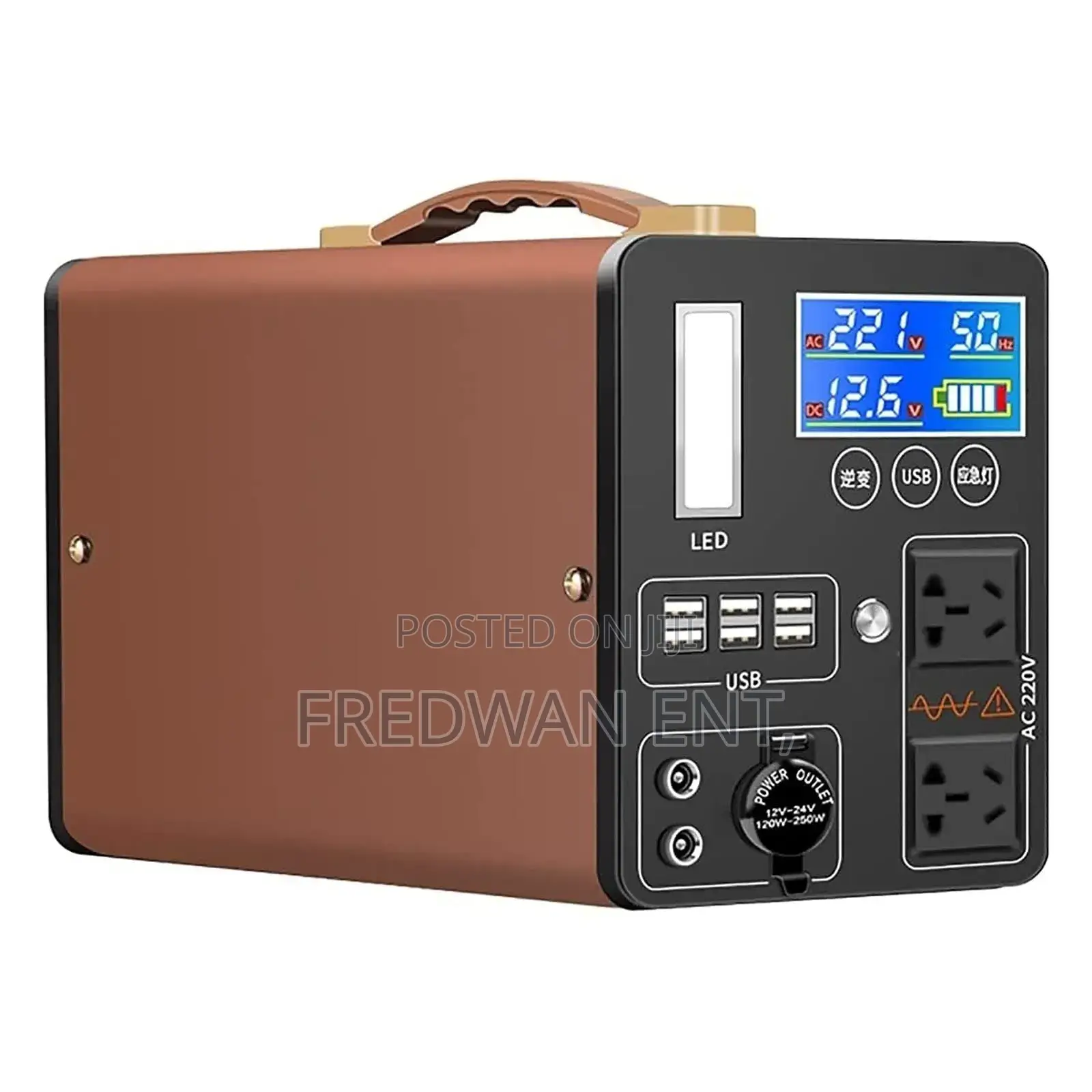 1000w Portable Power Station With Solar Panel