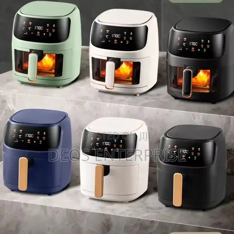 8l Silver Crest Air Fryer Transparent Window