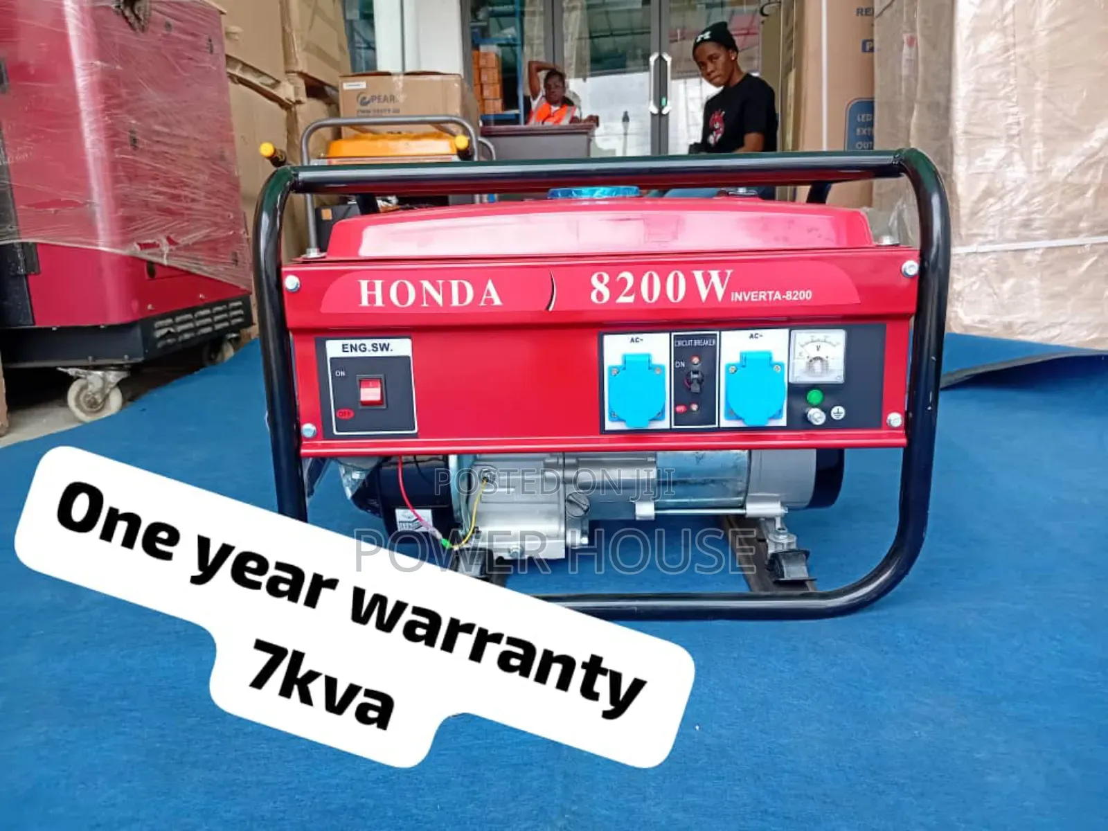 Scrutinised 7kva 8200watts Honda Petrol Generator Honda