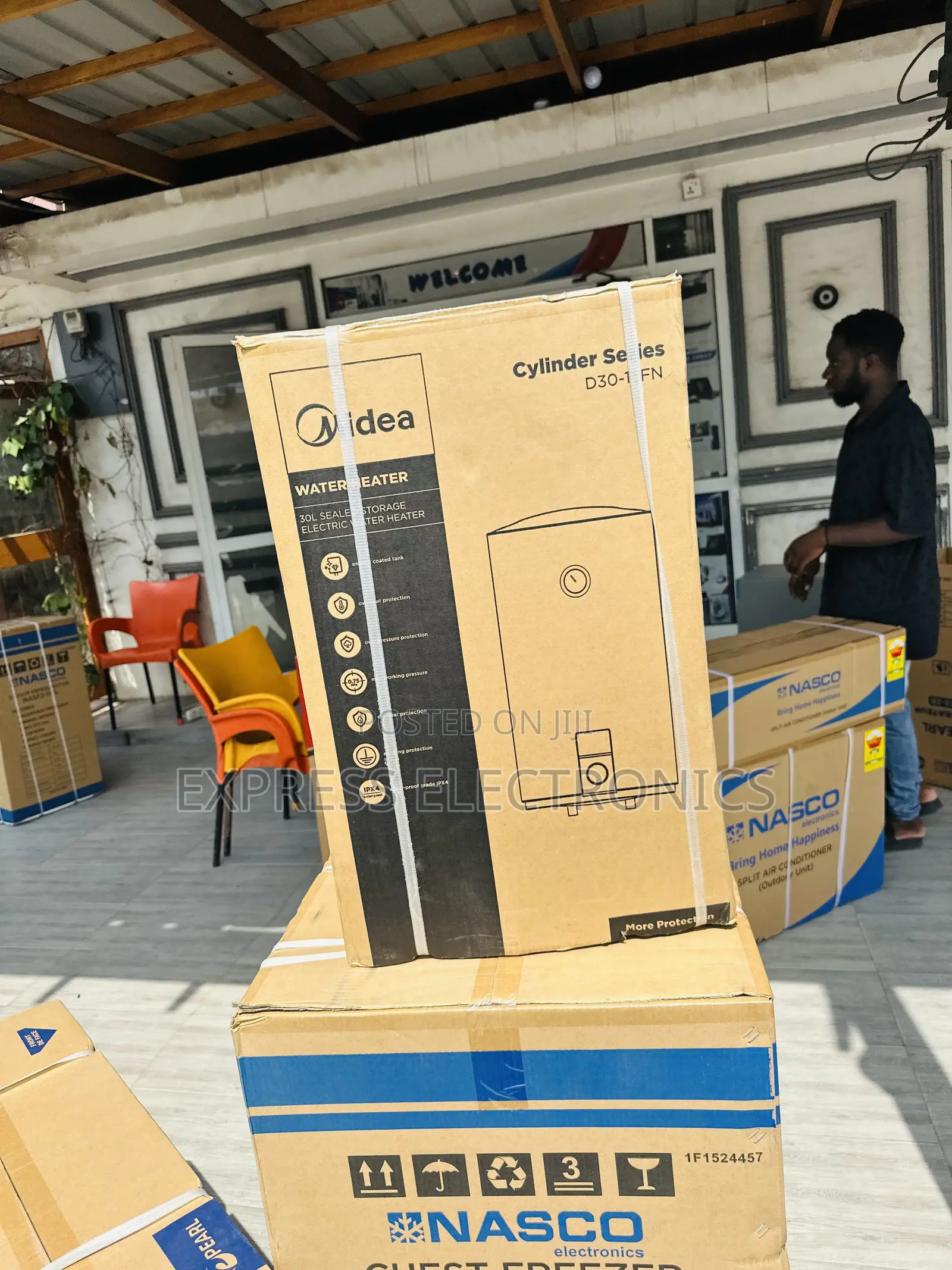Electric Water Heater Midea 30l