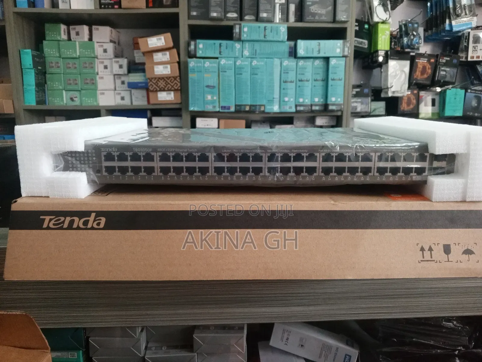 Tenda 48 Port Unmanaged Ethernet Switch Teg1050af