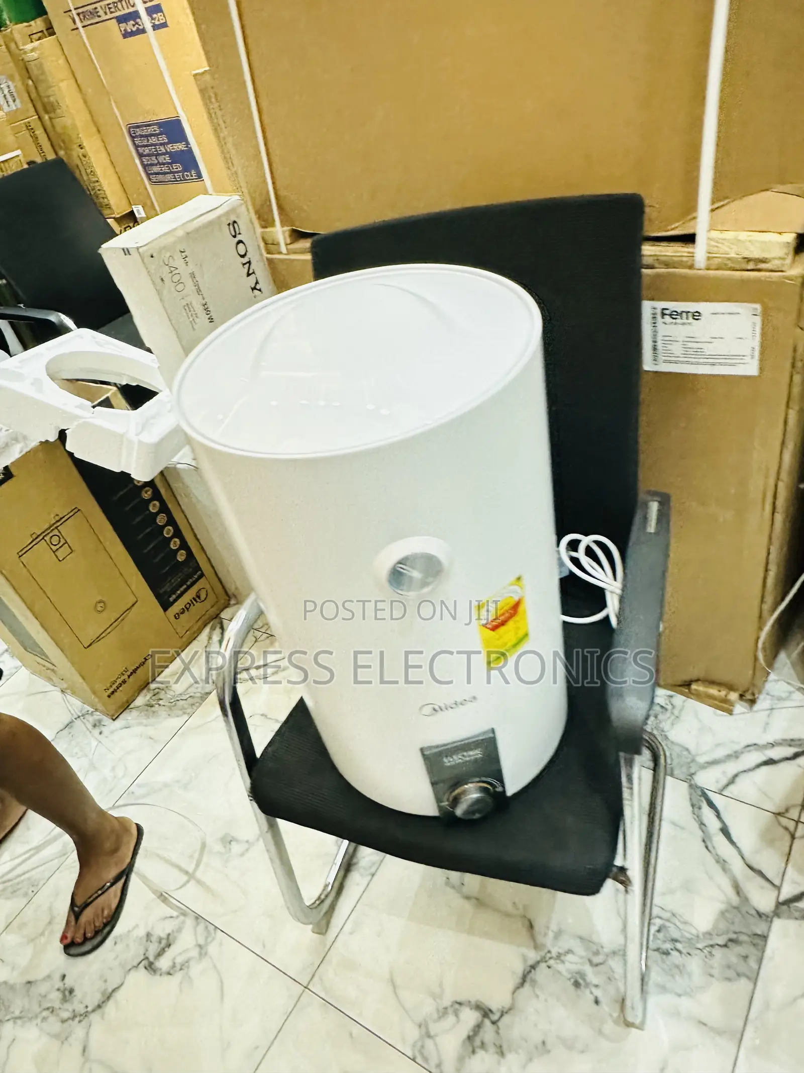 Over Heating Protection Water Electric Heater Midea 50l