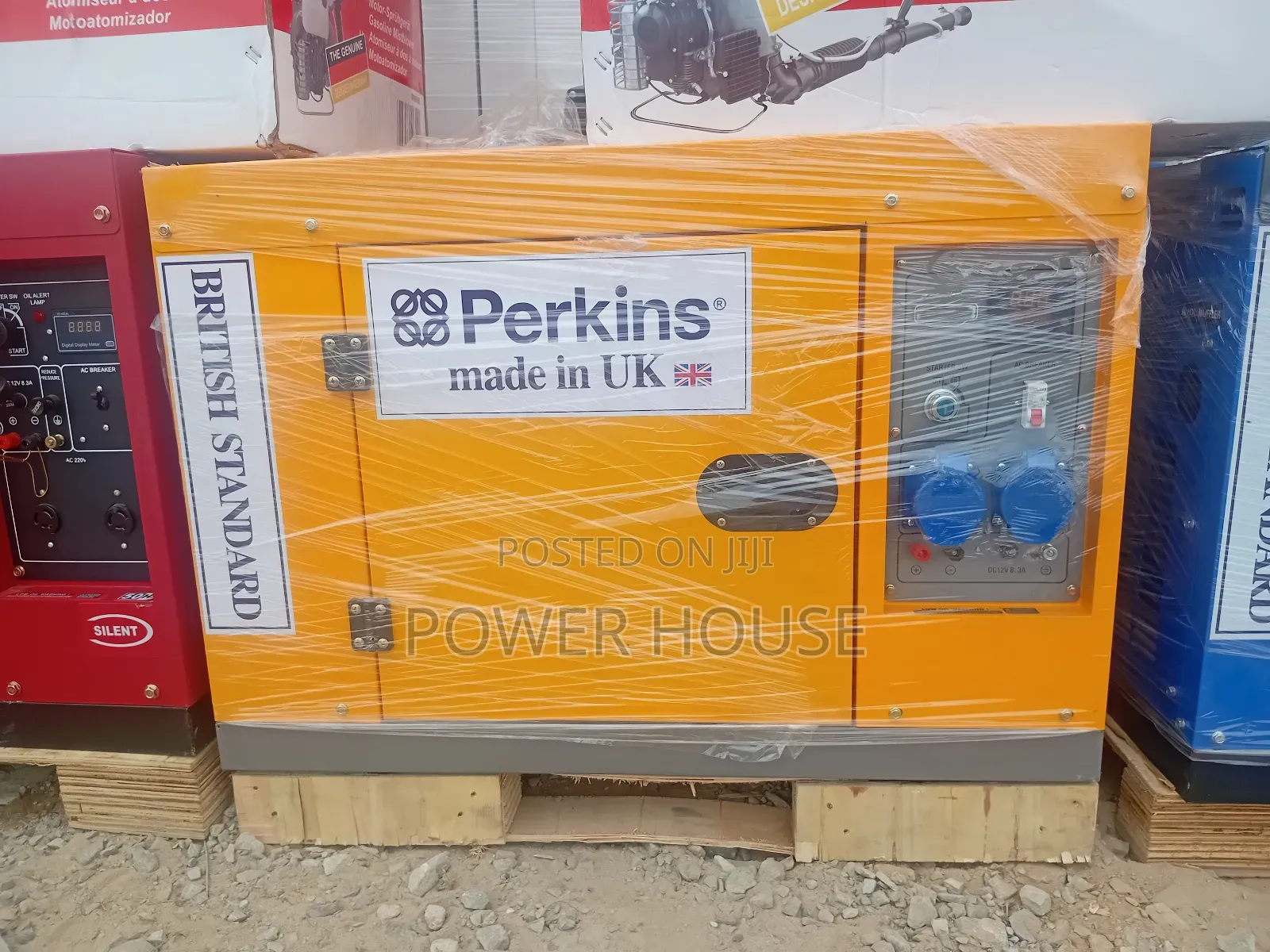 Evaluated 15kva Perkins Diesel 13000watts Silent Generator
