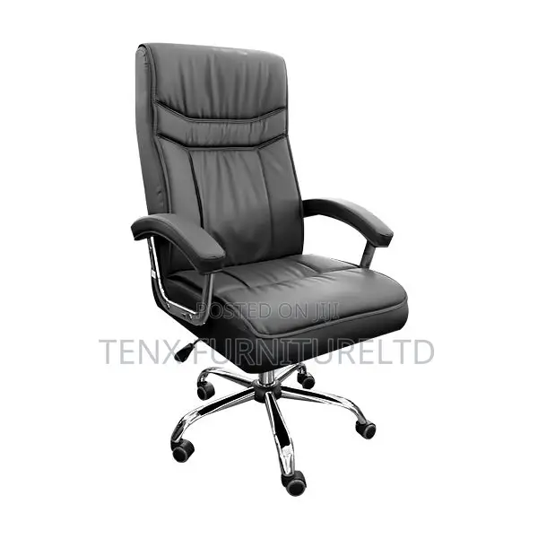 Executive Chair (Swivel Base)Blk