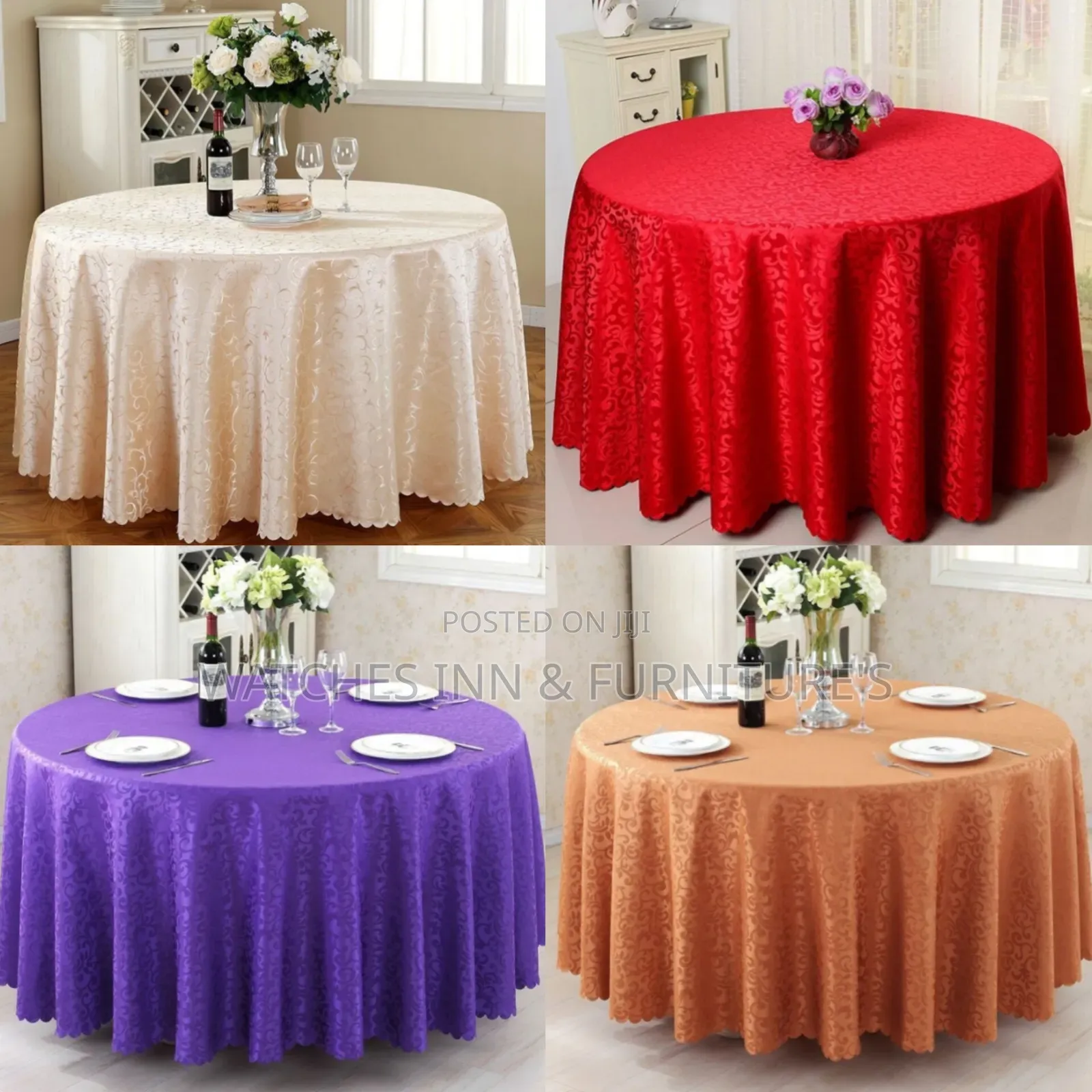 Event Table Cloth ( for Round, Rectangular Tables )