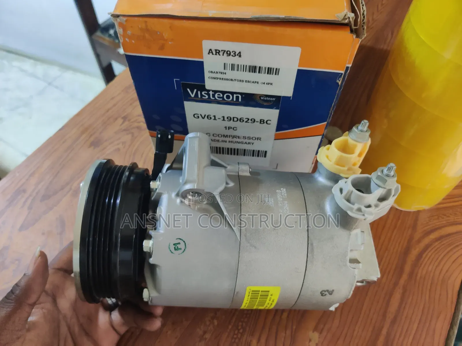 Ford Escape/Transit Connect Ac Compressor 2.5l 2013-2016
