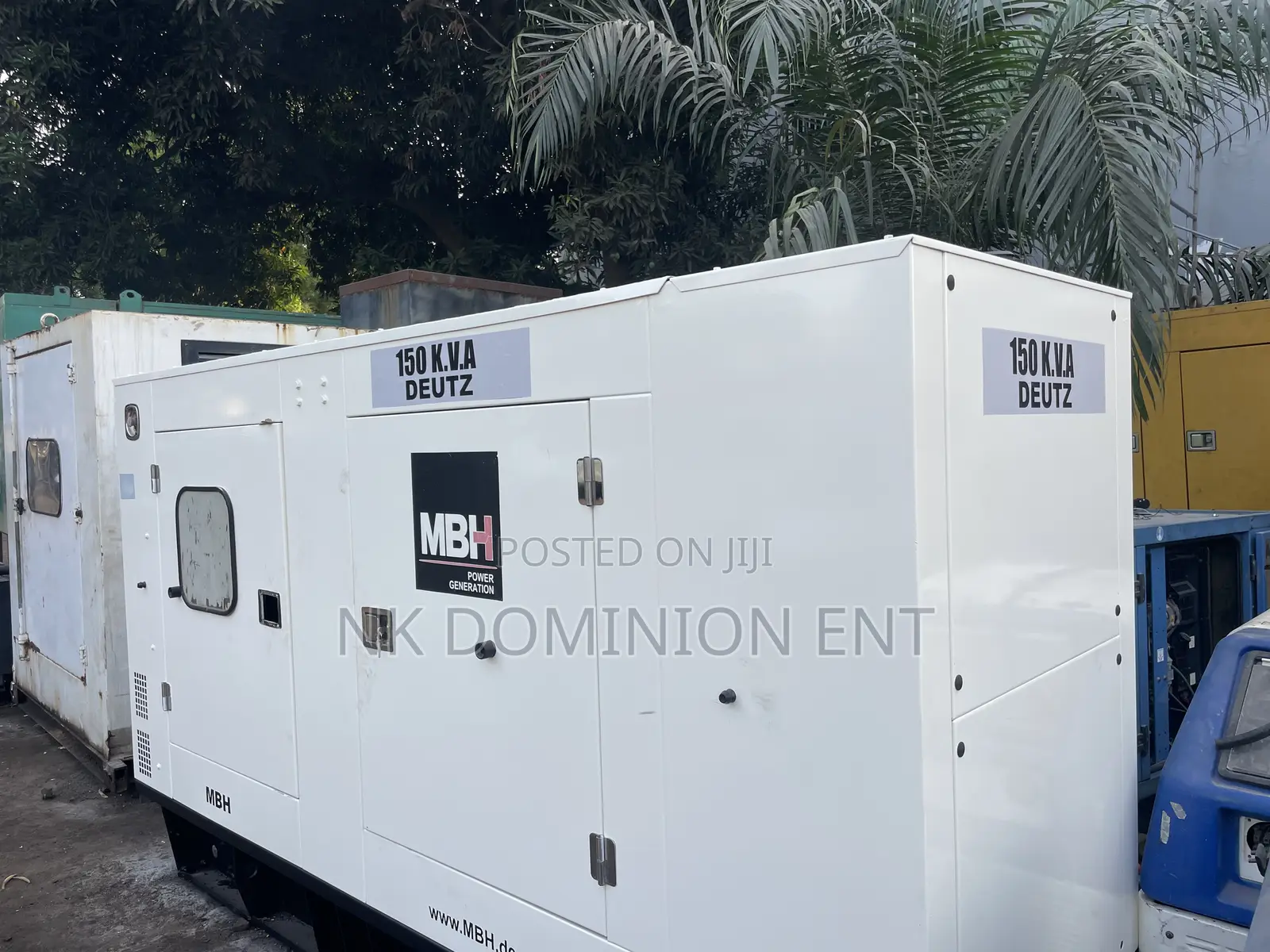 Deutz 150kva Generator Used