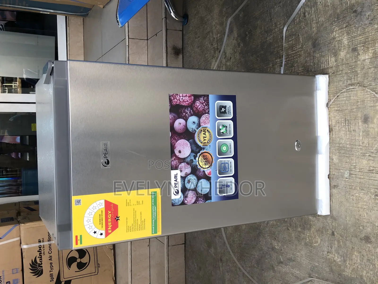 Quality and Affordable Pearl Table Top With Top Freezer