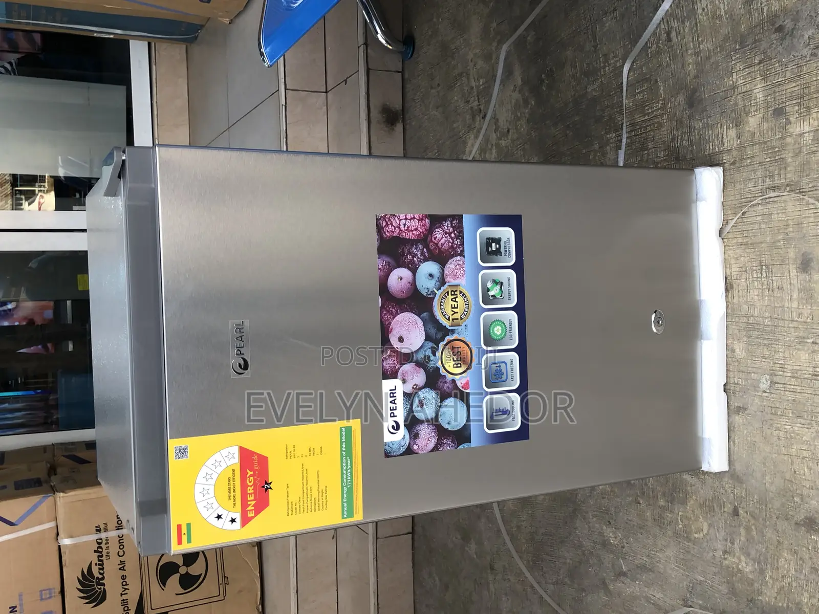 Quality and Affordable Pearl Table Top With Top Freezer