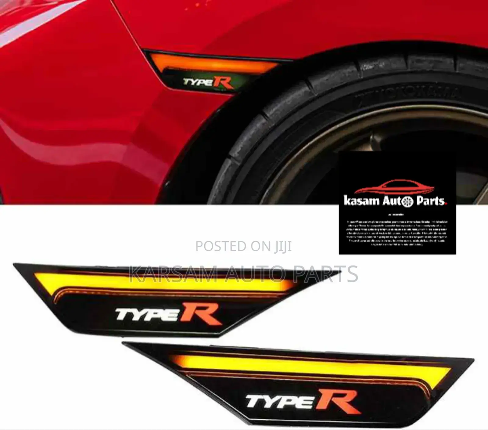 Honda Civic 16-2020 Fender Light (Type R)