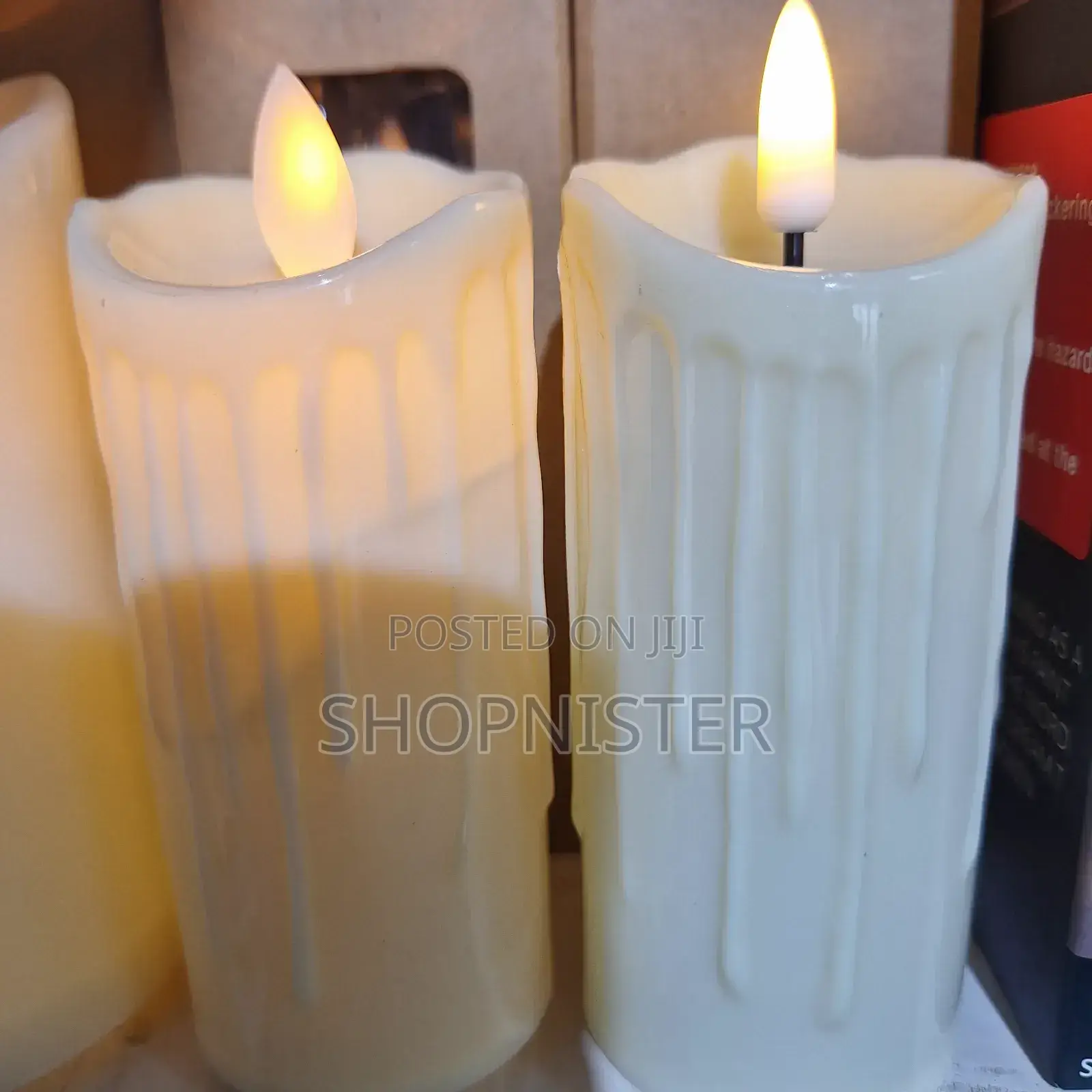 2 PCS Led Candle Light 4 Inches Rechargeable