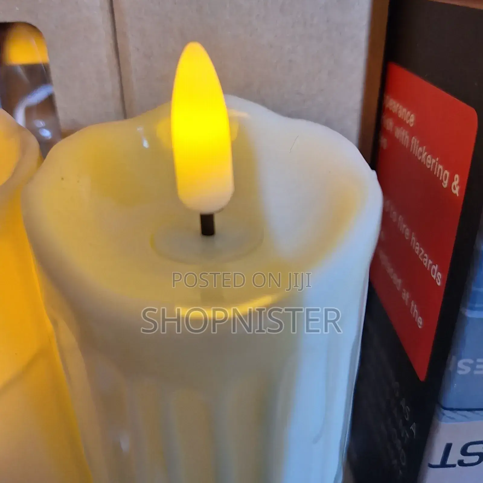 2 PCS Led Candle Light 4 Inches Rechargeable