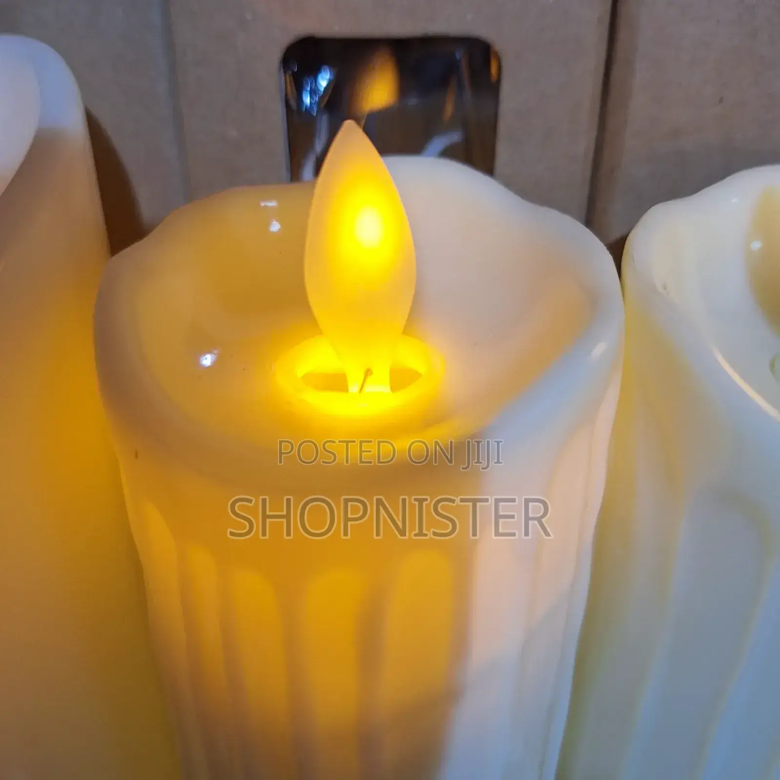 2 PCS Led Candle Light 4 Inches Rechargeable