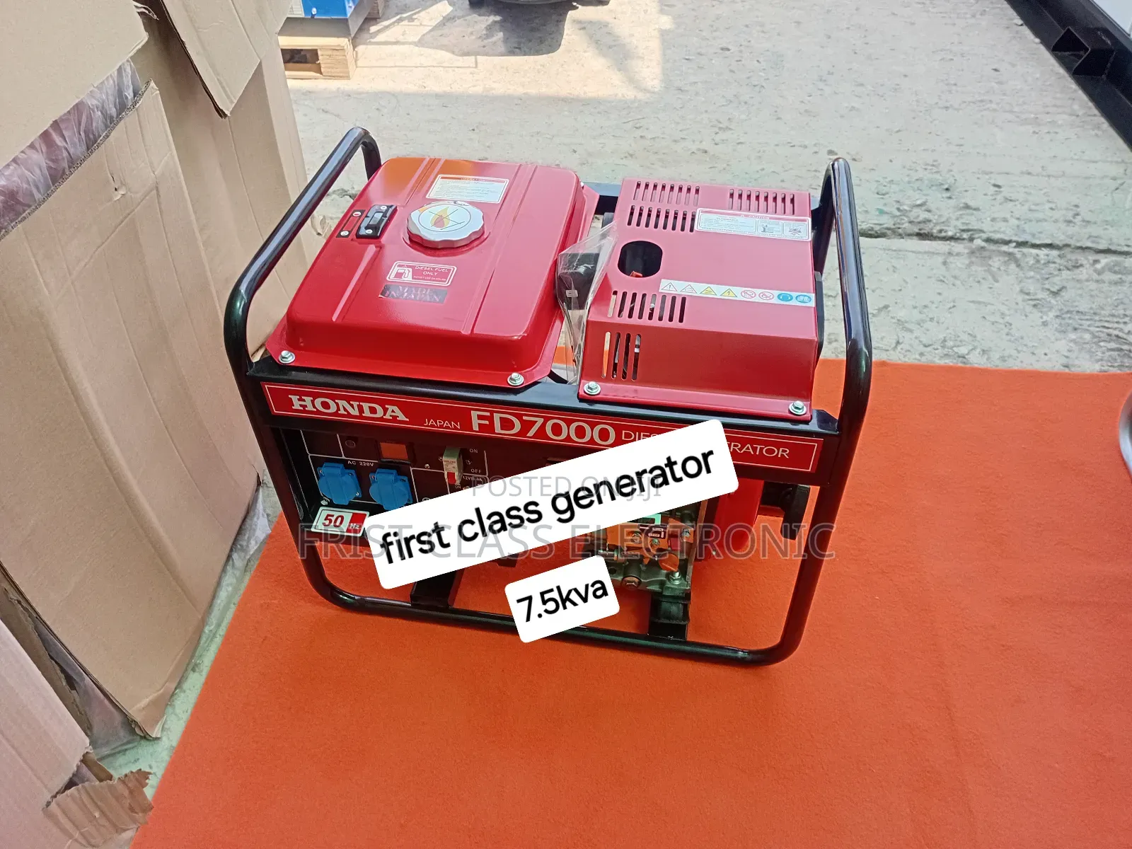7.5kva Diesel Generator With Long Durability