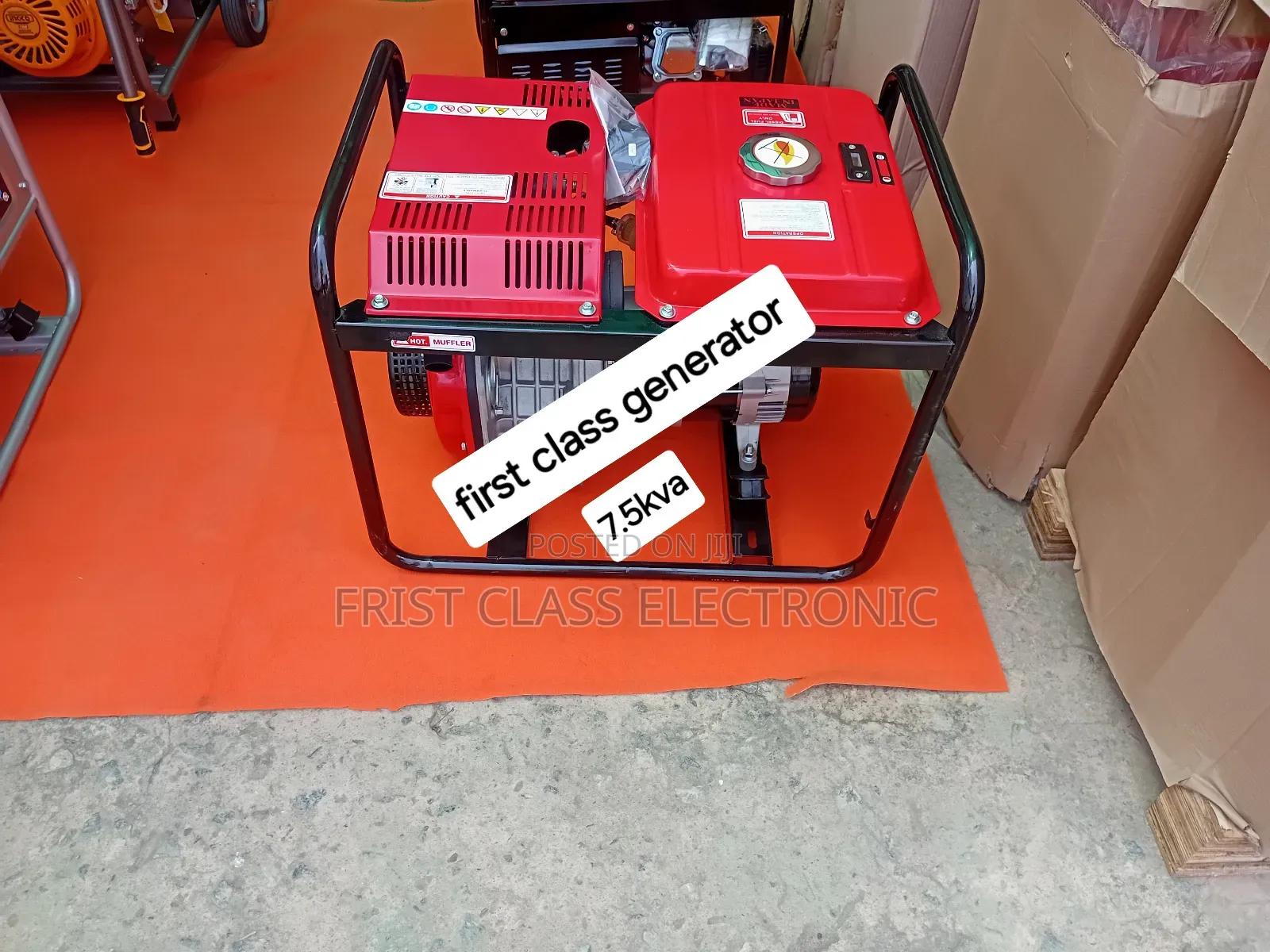 Portable 7.5kva Diesel Generator