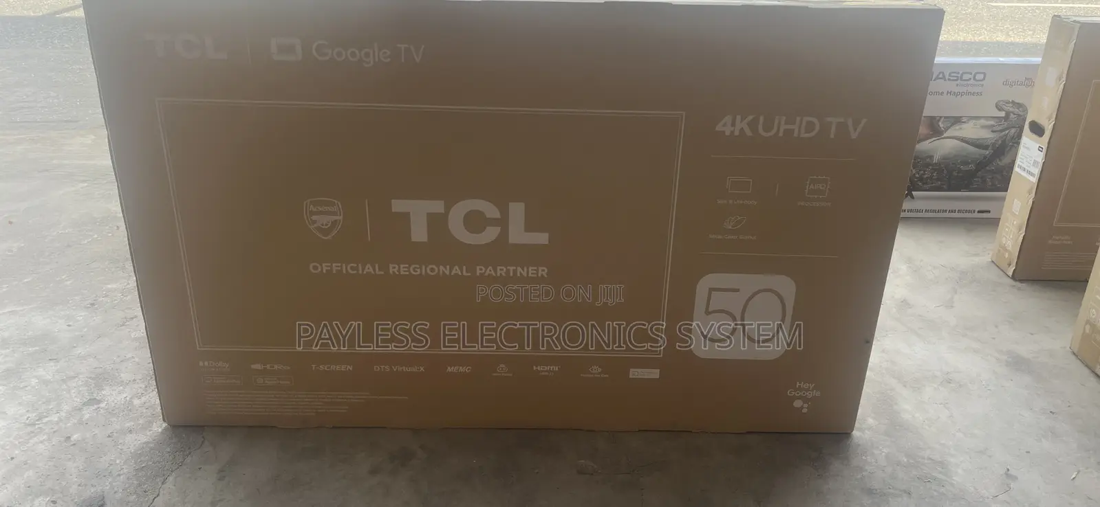 TCL 50 Inches P755 Smart Androids Digital Satellite TVS