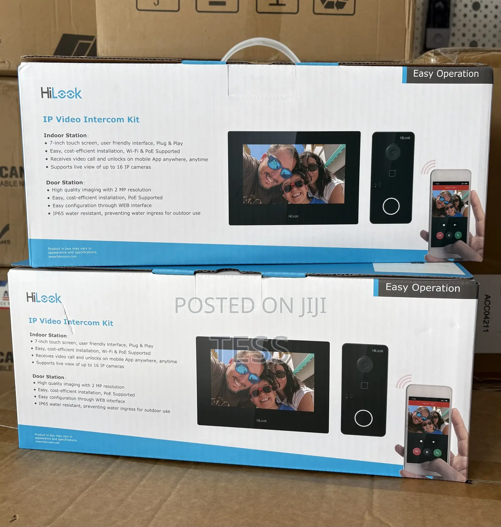 Hilook/Hikvision Ip Video Intercom+Mifi Card Kit Vi-k43p