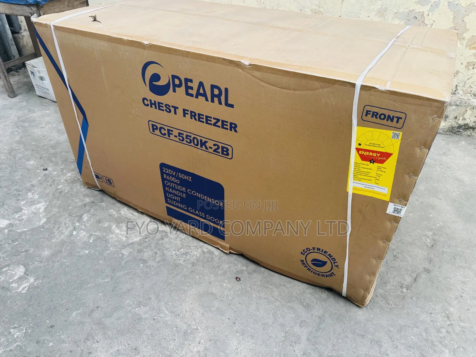 Dual Door Design Pearl 400l Energy Efficient Chest Freezer