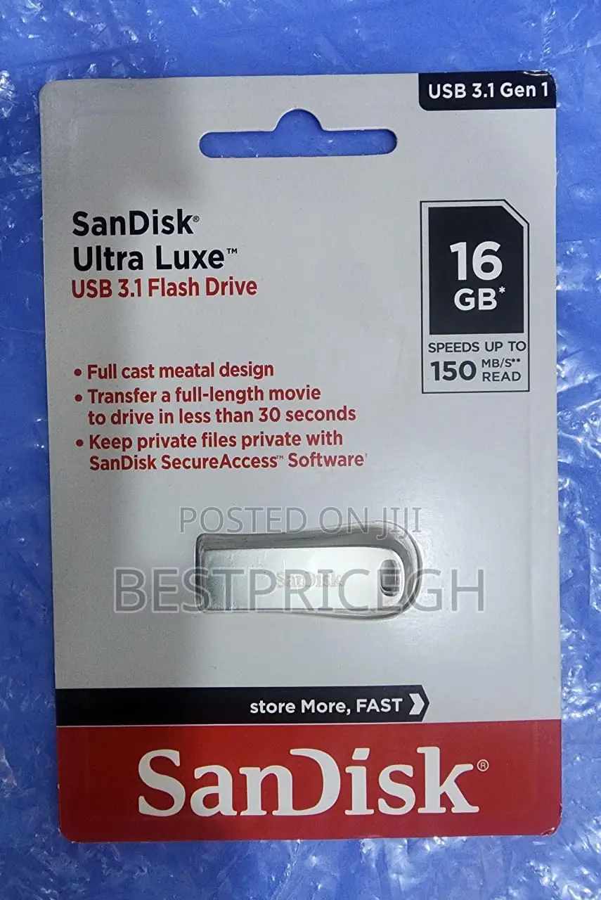 Sandisk Luxe Usb 3.1 Flash Drive 16gb