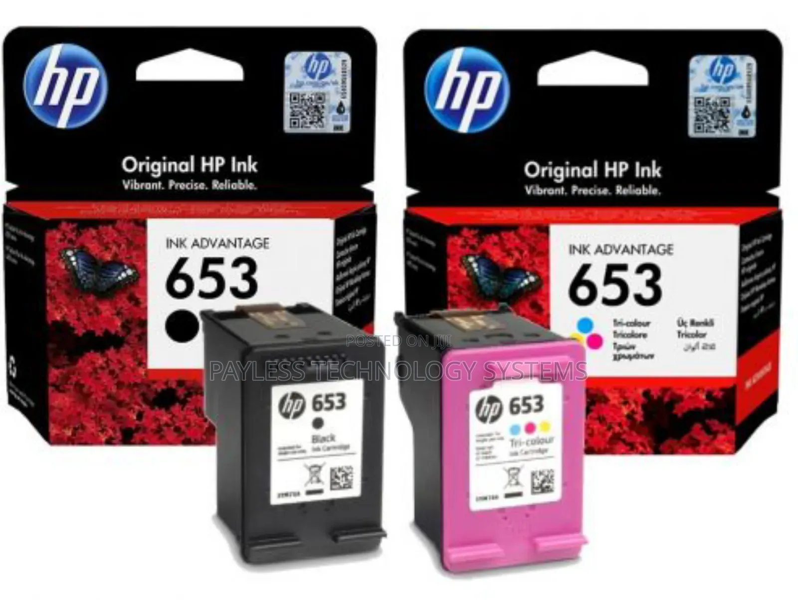Hp 653 Ink Cartridges