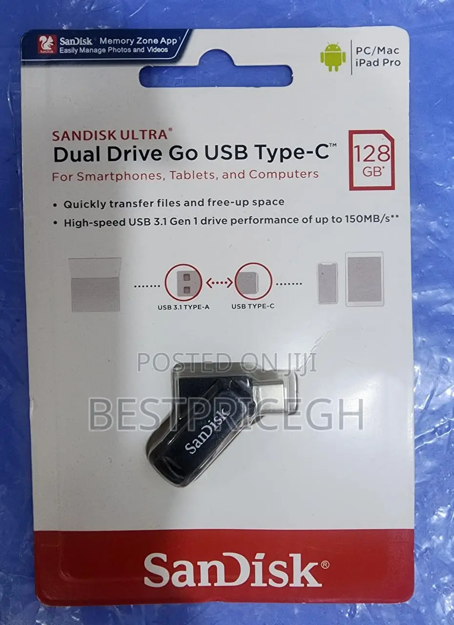 Sandisk Ultra Dual Drive Type-C 128gb.