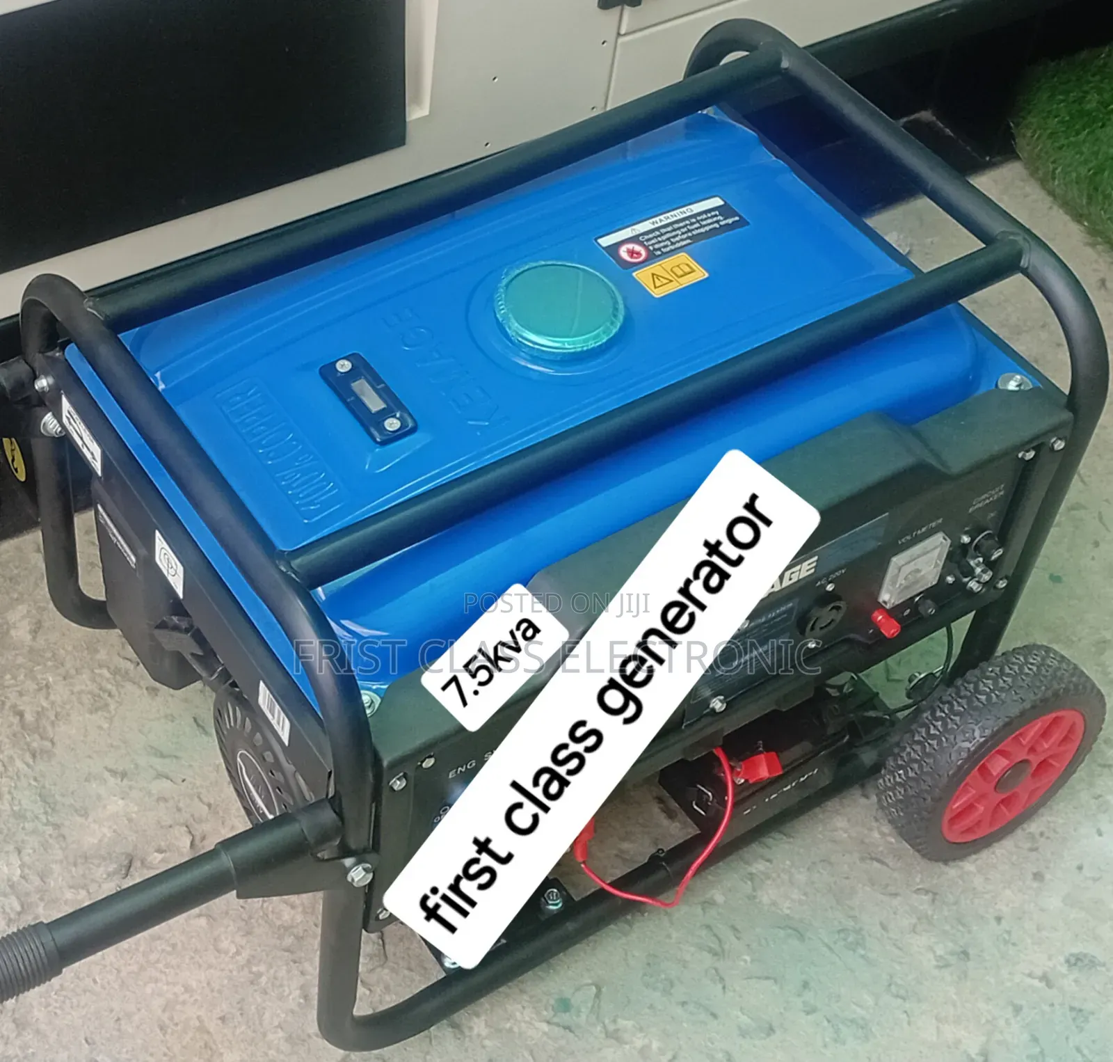 Approved and Effective 7.5kva Petrol Generator