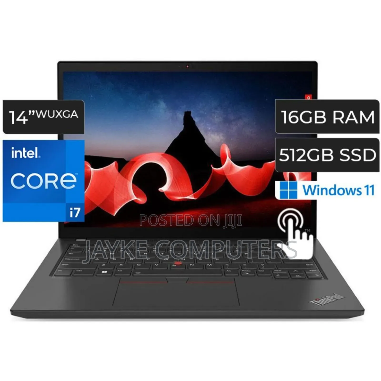 New Laptop Lenovo ThinkPad E14 Gen 5 16GB Intel Core i7 SSD 512GB