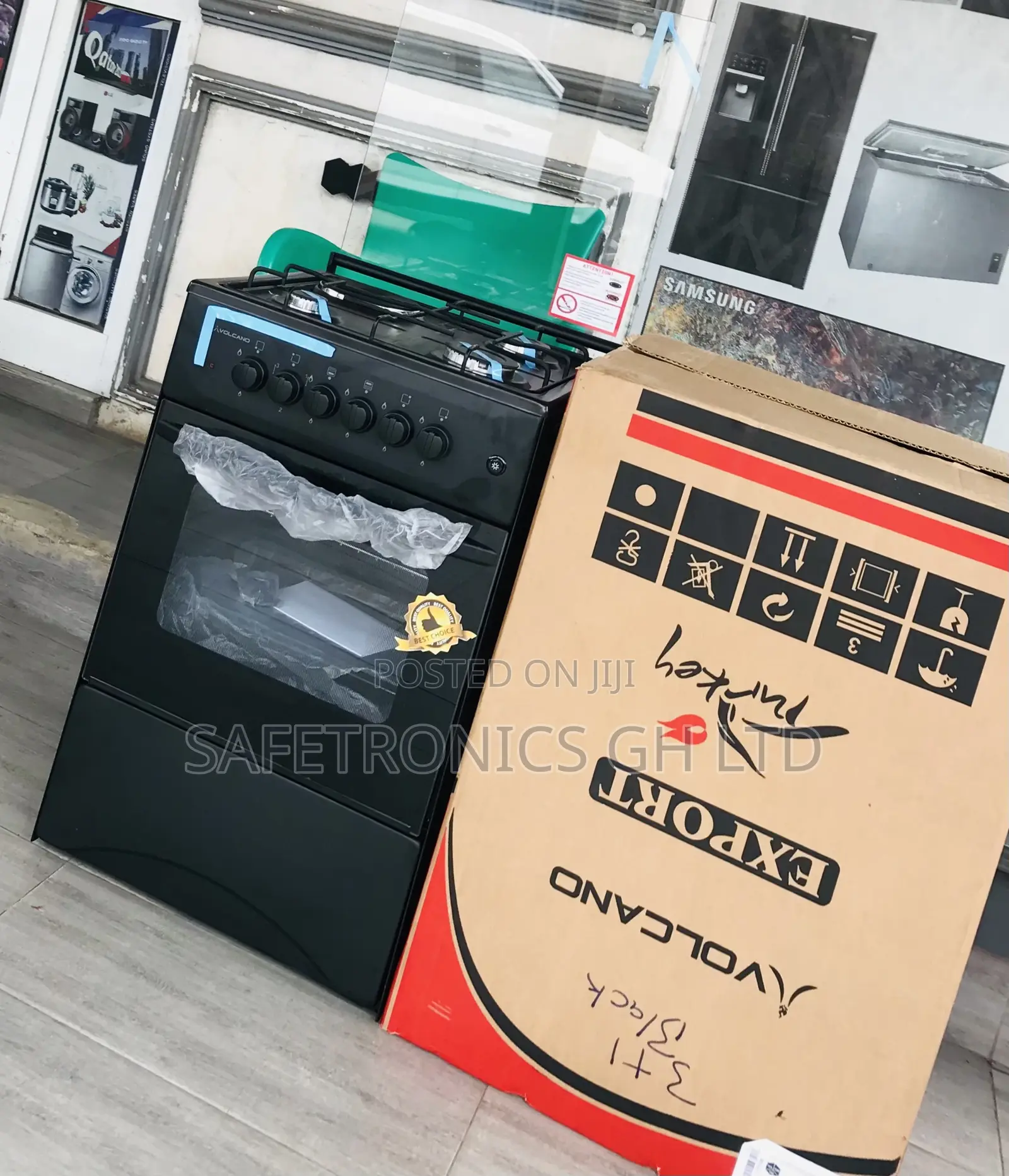 Affordable Yet Quality Volcano 50x50 Oven 1 Electric 3 Gas