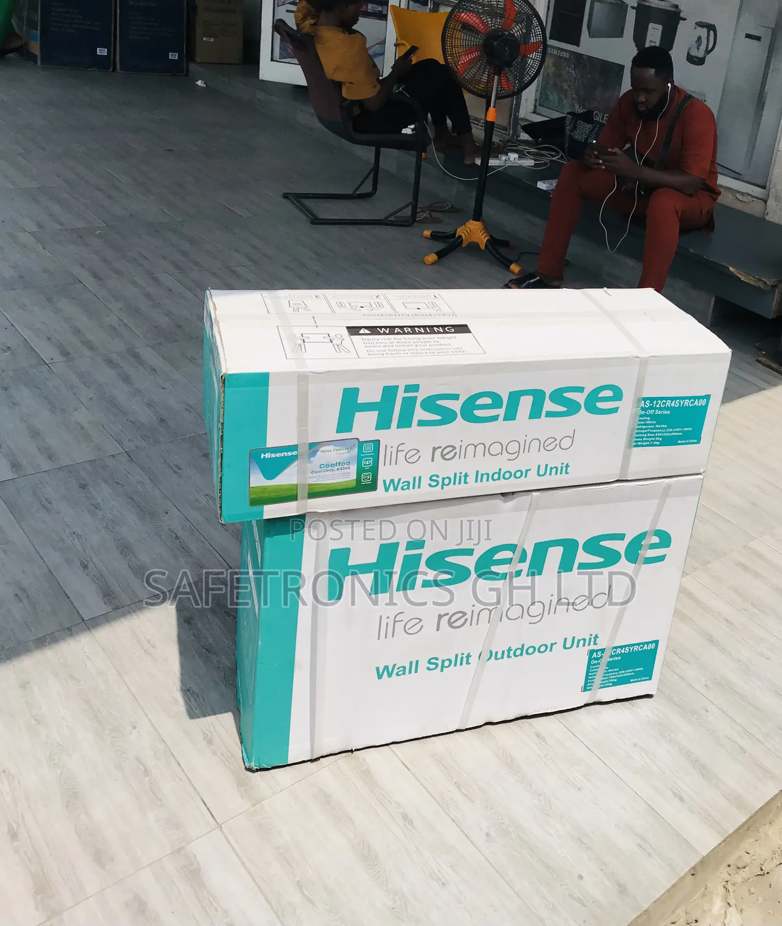 Eco-Friendly White 1.5 Hp Hisense R410a Split Ac