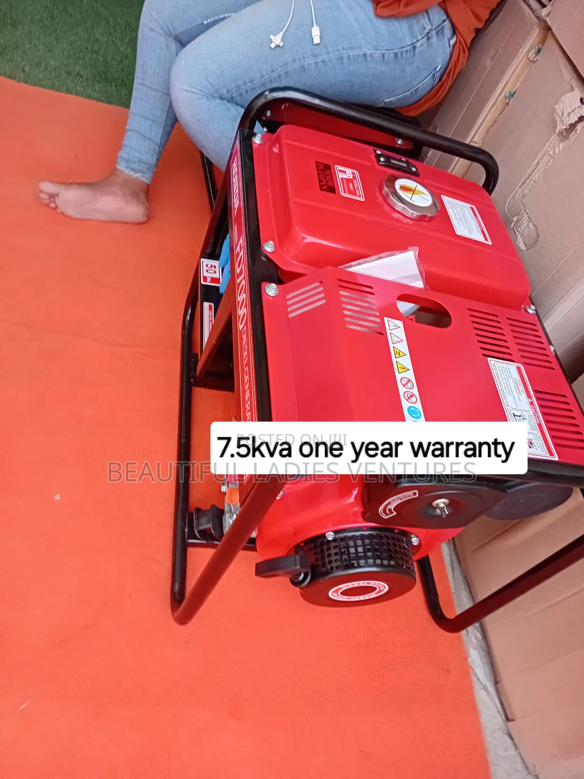 Petrol 7000watt Generator 7.5kva