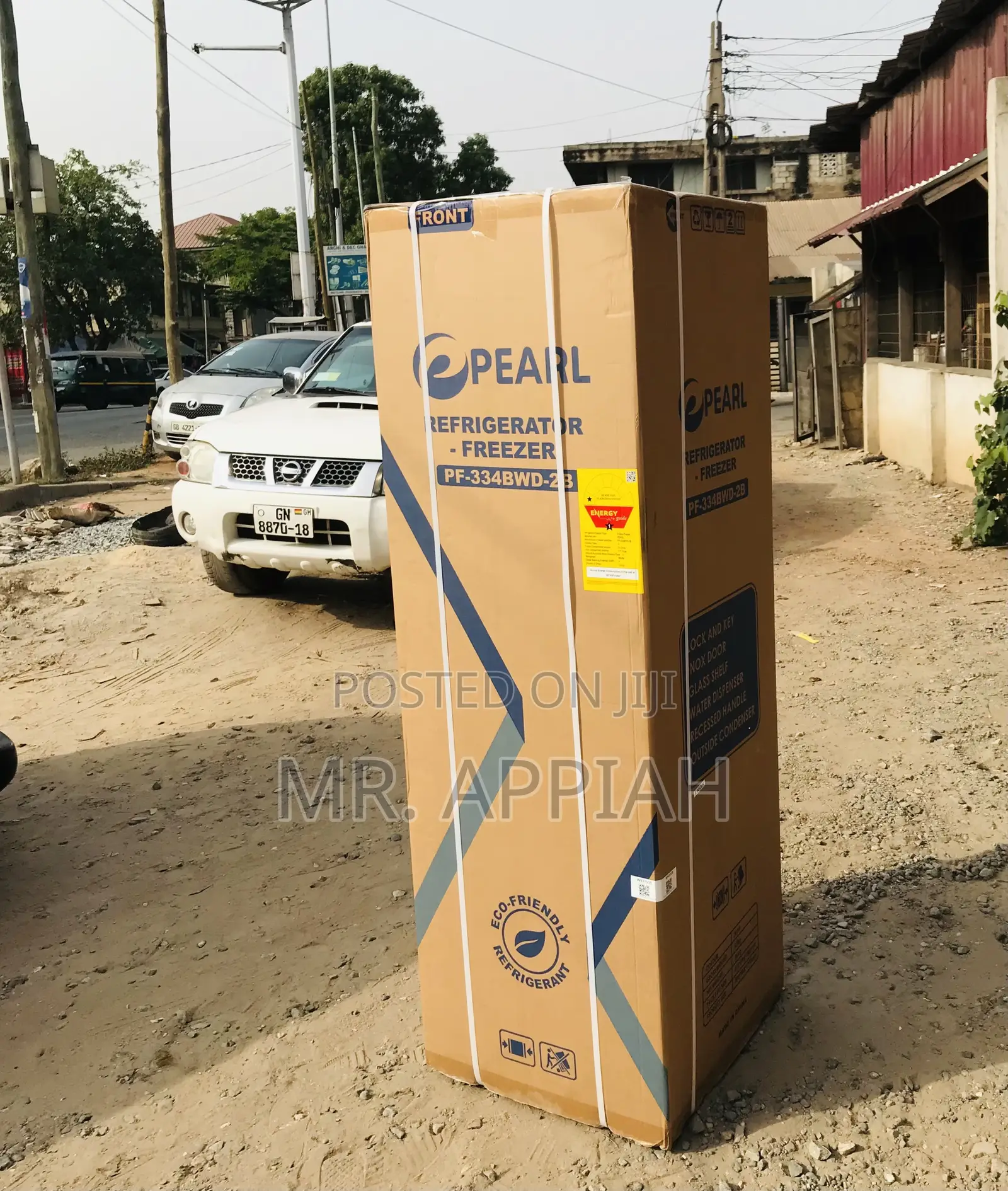 Energy Saving Pearl Pf-334bwd-2b 251l 2 Door Fridge.