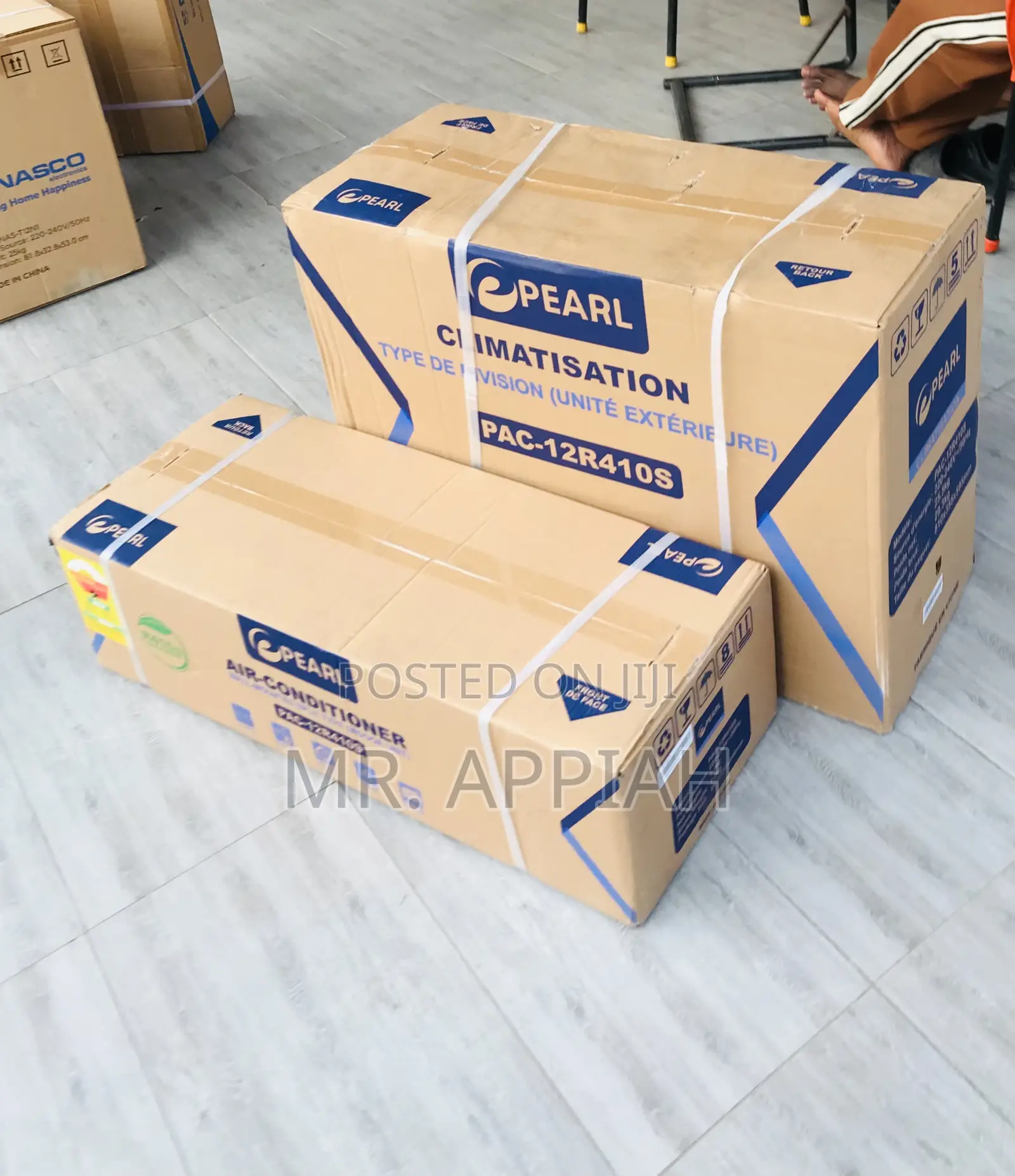 Efficient Pearl 1.5hp Split Type Non Inverter Ac(R410 Gas)