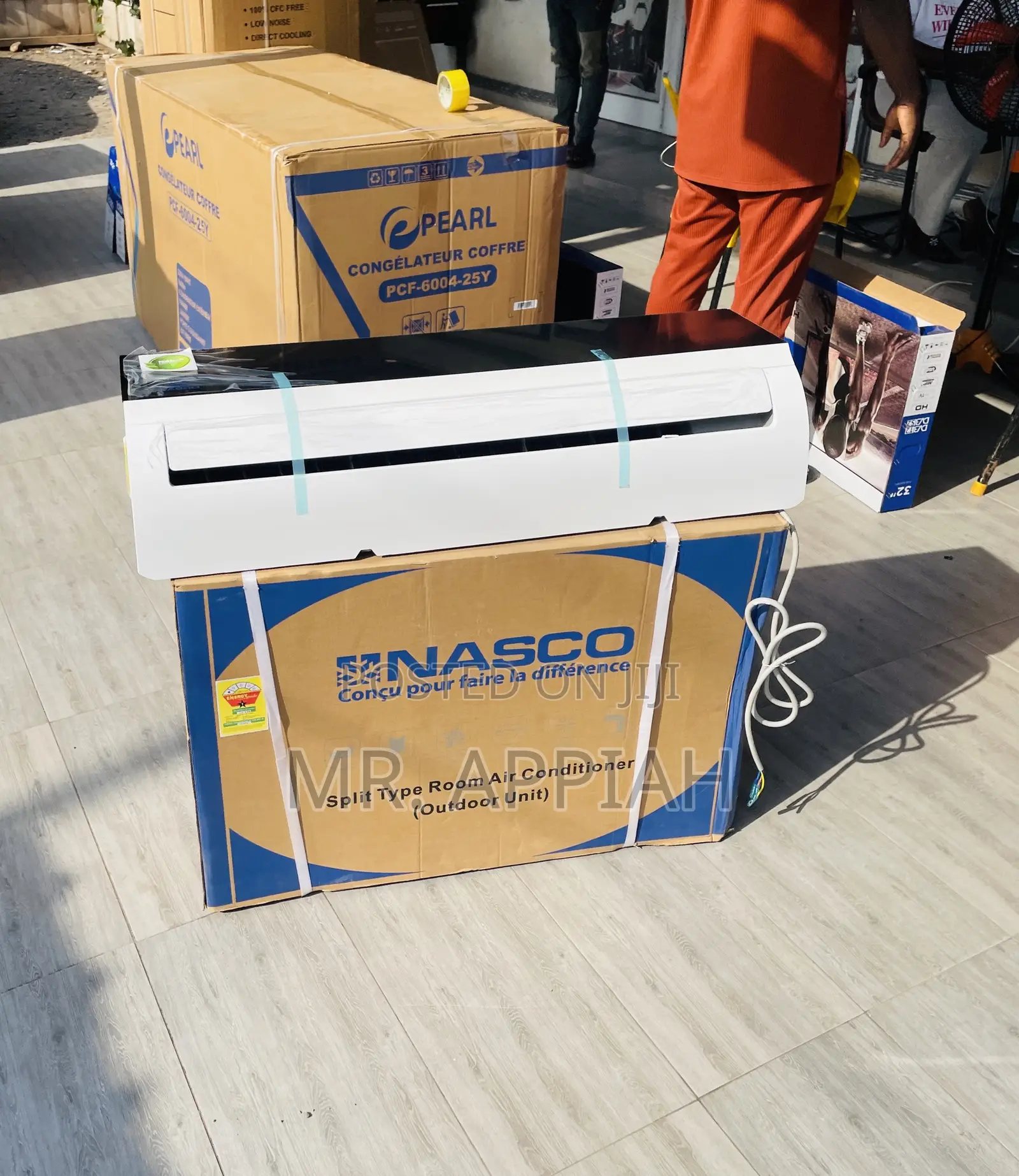 Super Silent Nasco 2.0hp Split Type Mirror Air Conditioner