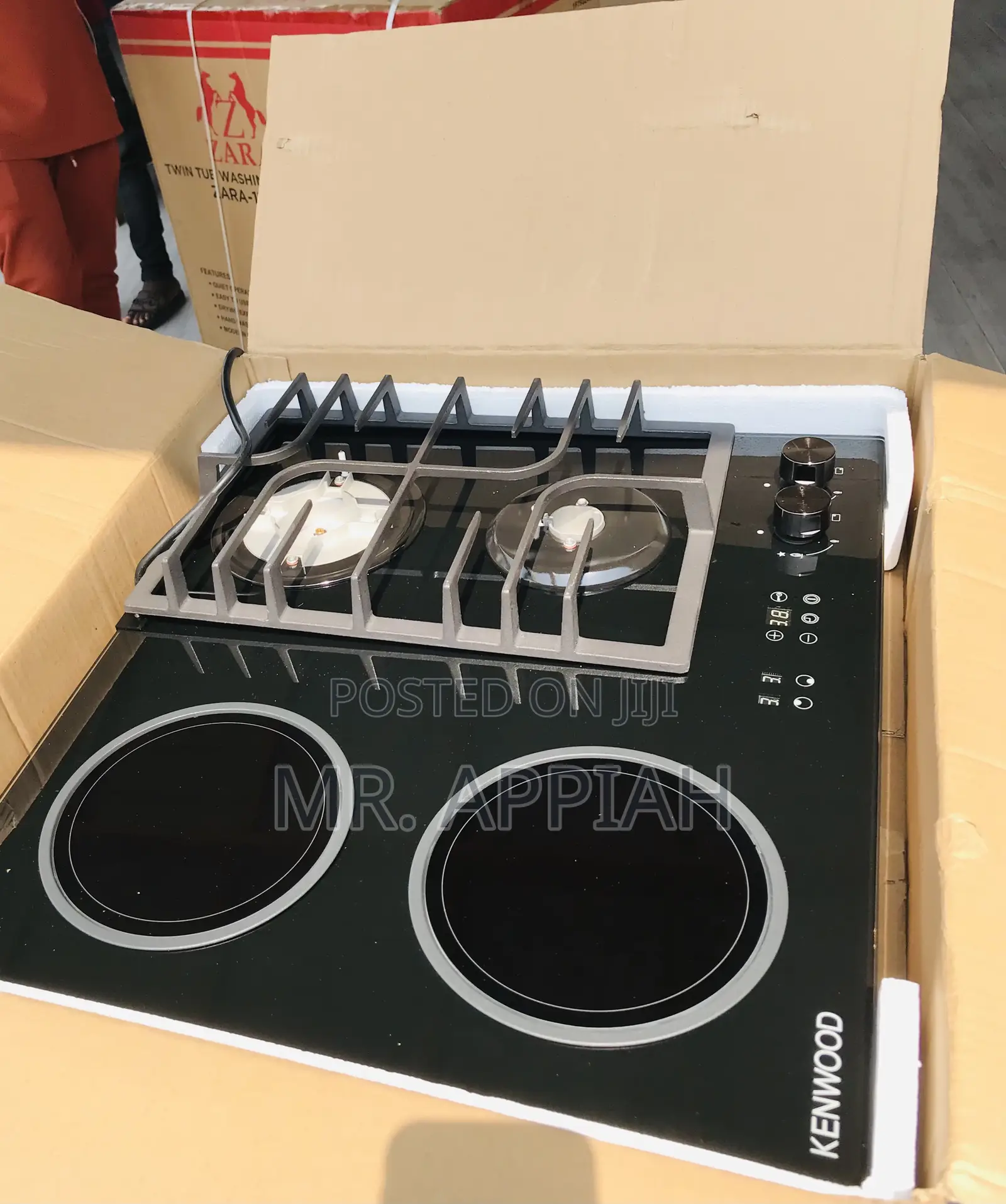 Quick and Efficient Kenwood 2 Gas With 2 Electric Burner