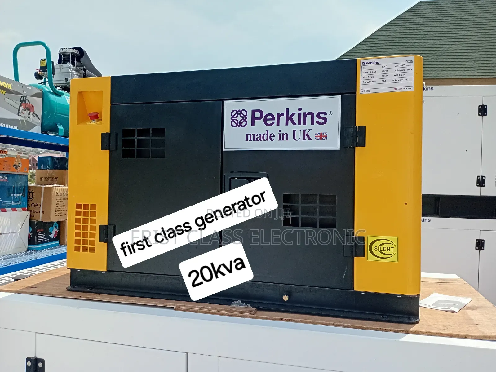 Approved and Effective 20kva Silent Diesel Generator