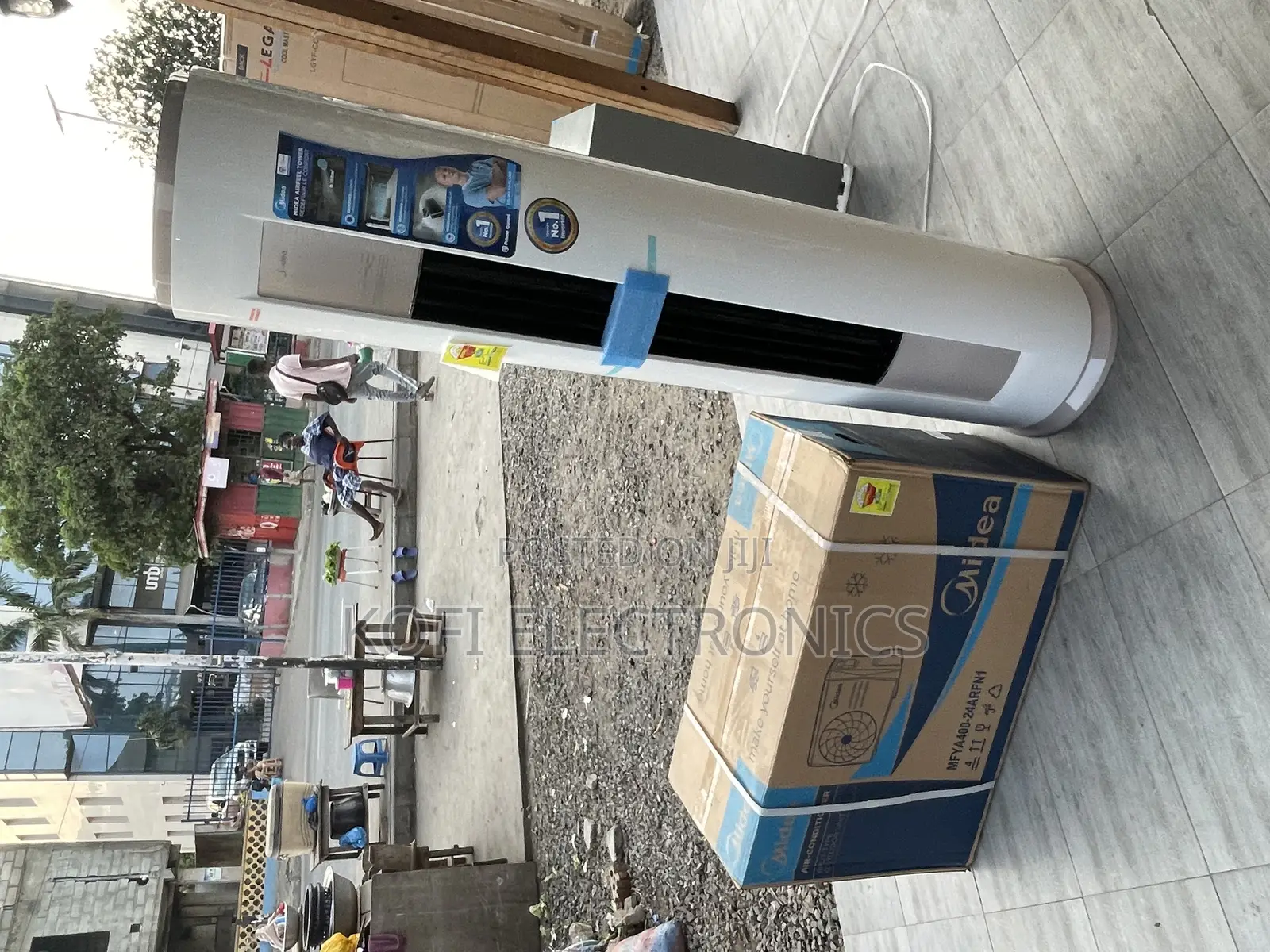 Midea-2.5hp-floor Standing-air-conditioner-inverter-