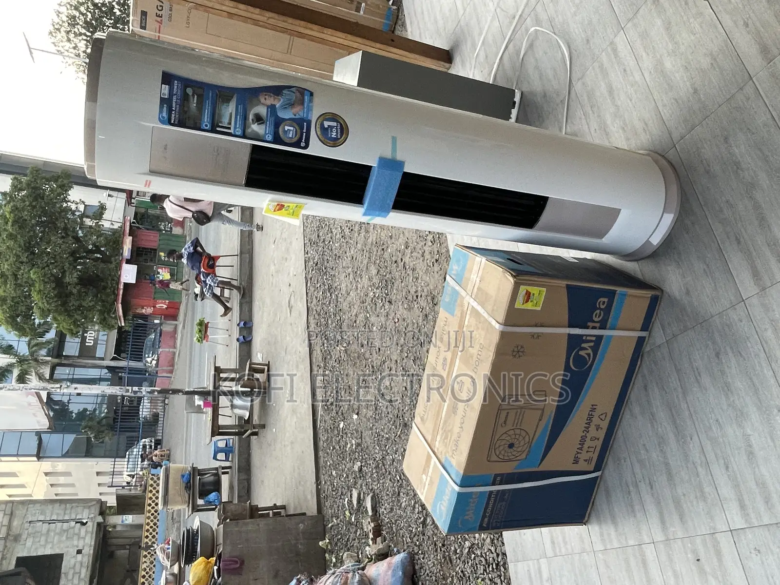 Midea 2.5hp R410 Airfeel Tower Ac W/ Electronic Control