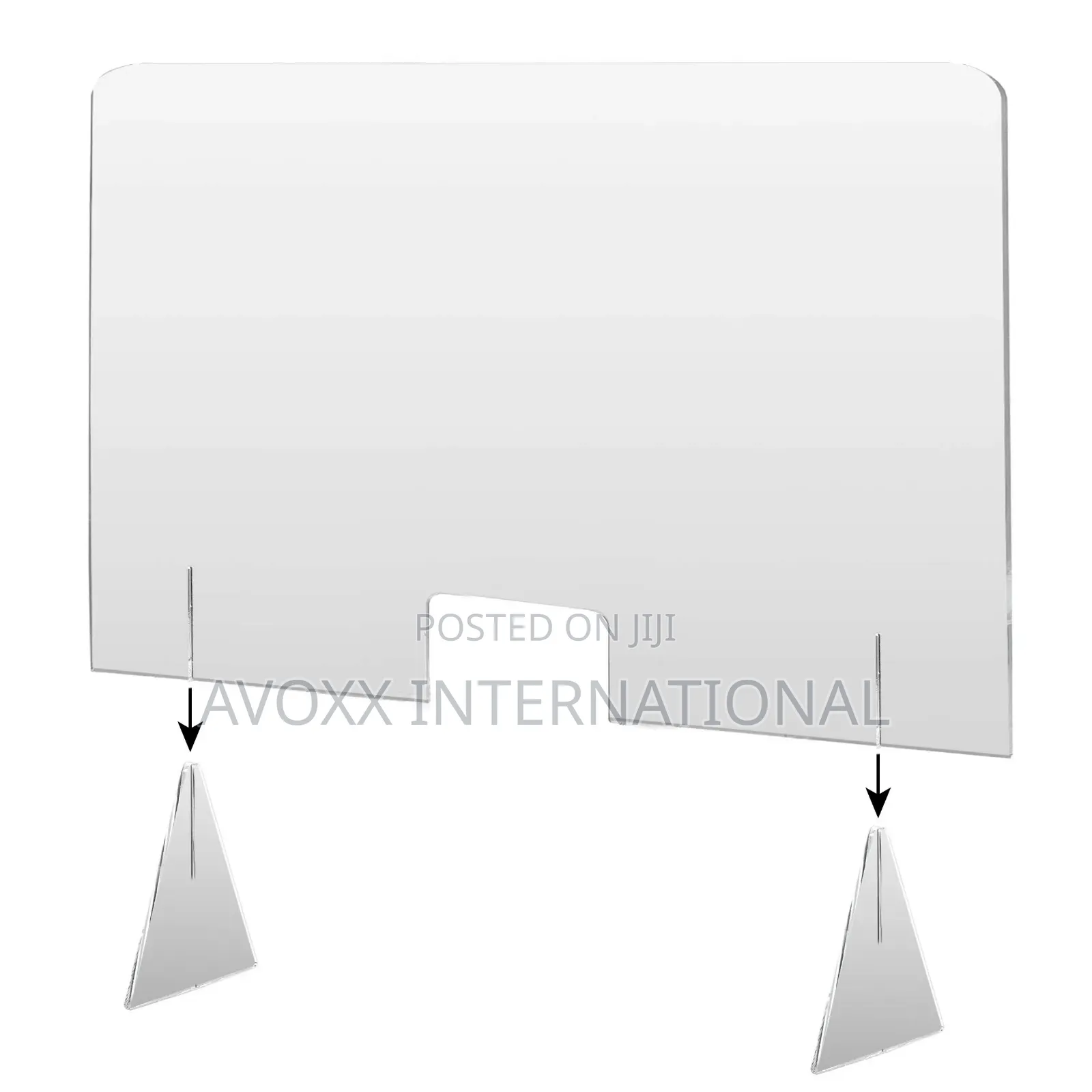 Amazing Abby Sneeze Guard - 42" W X 24" H Extra-thick