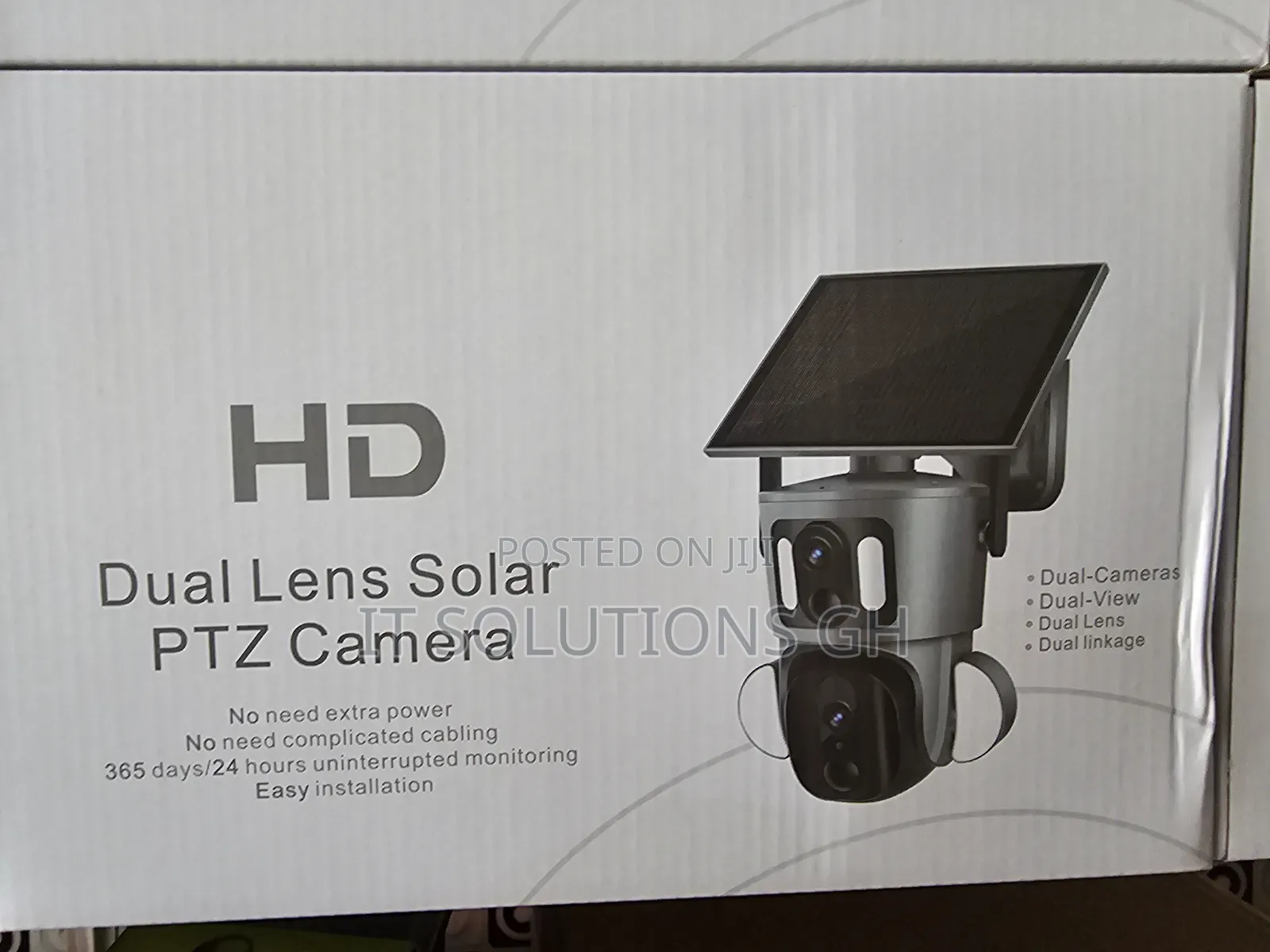 Ubox Dual Lens Solar Camera